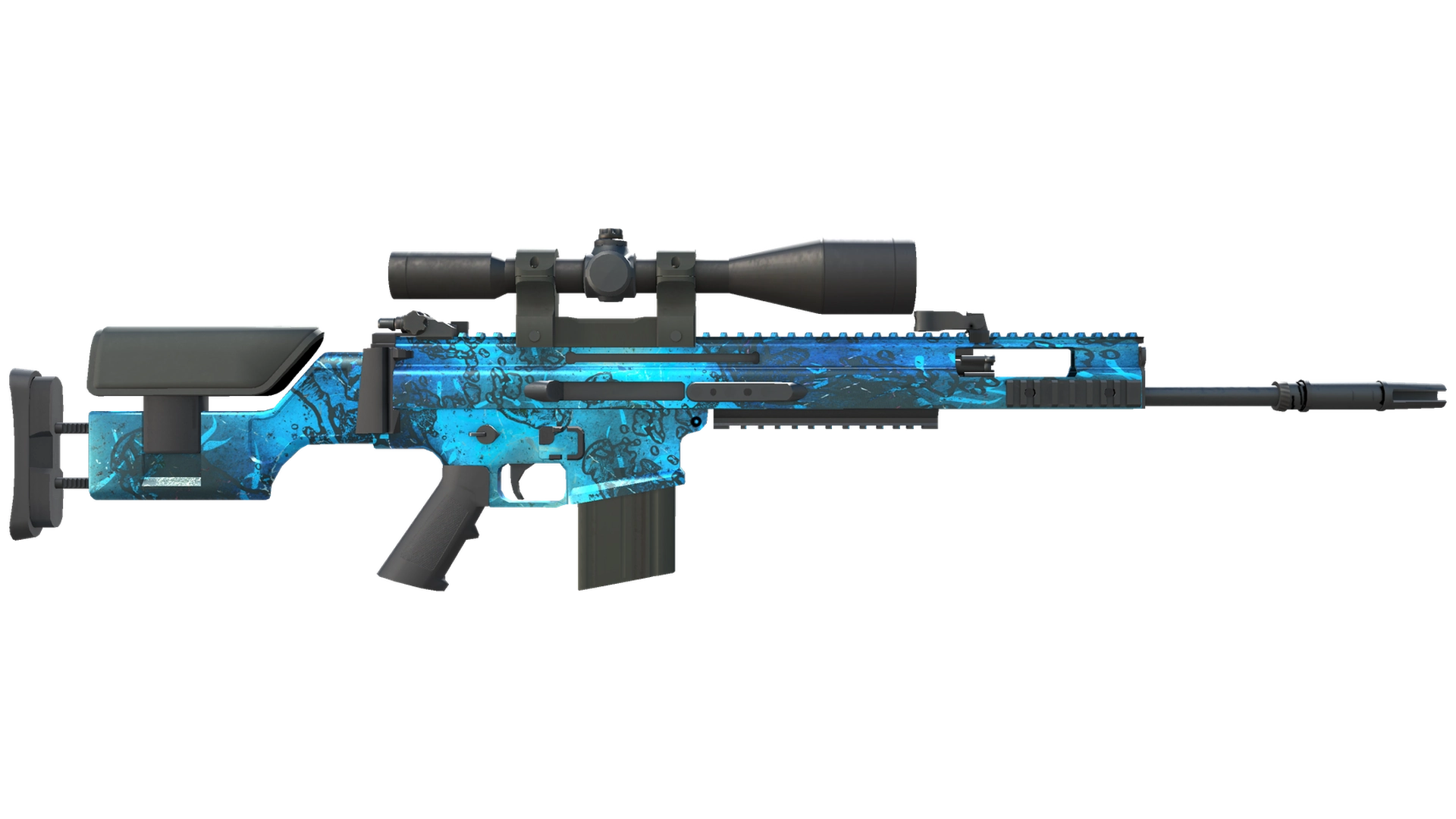 StatTrak™ SCAR-20 | Grotto (Factory New)