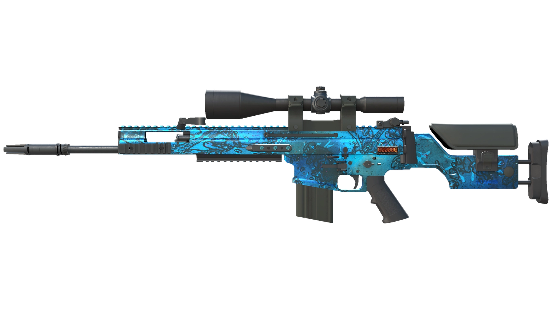StatTrak™ SCAR-20 | Grotto (Factory New)