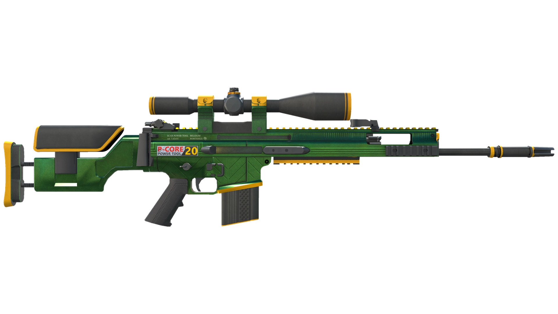 StatTrak™ SCAR-20 | Powercore (Minimal Wear)