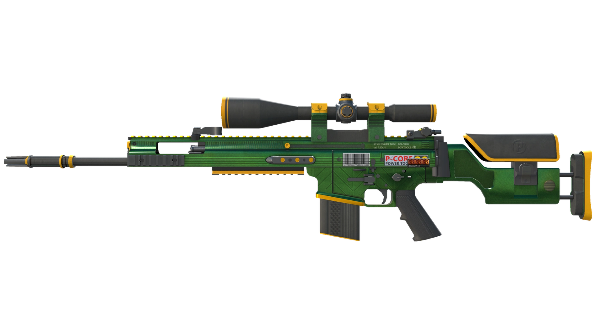 StatTrak™ SCAR-20 | Powercore (Minimal Wear)