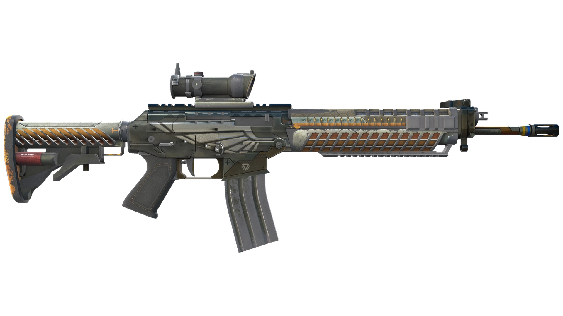 StatTrak™ SG 553 | Aerial (Battle-Scarred)