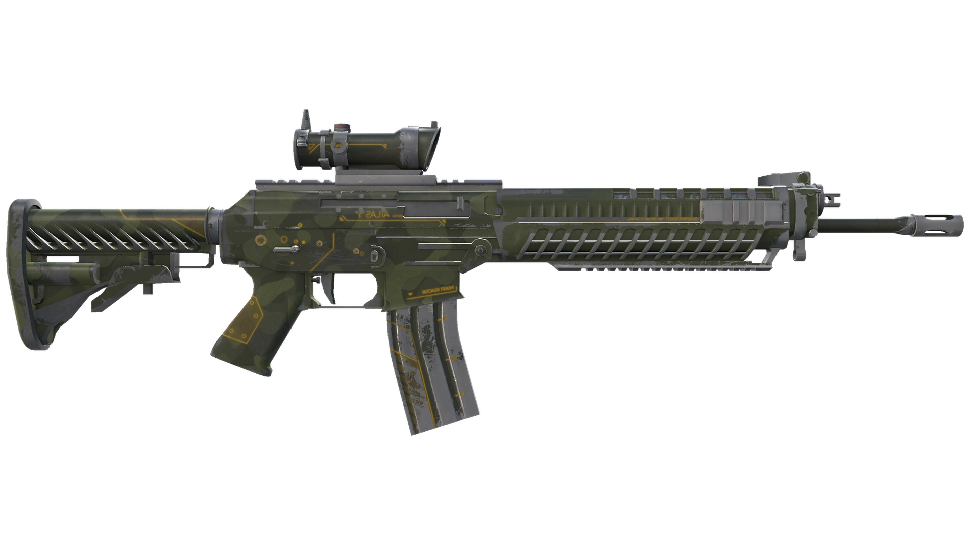StatTrak™ SG 553 | Atlas (Well-Worn)
