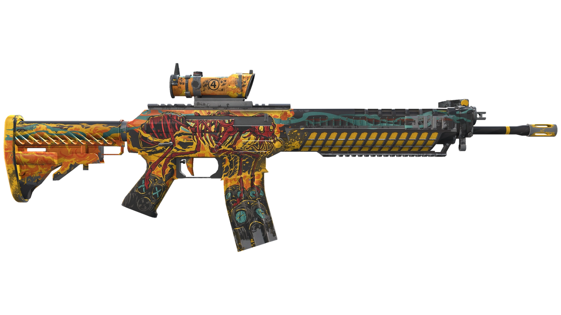 StatTrak™ SG 553 | Colony IV (Minimal Wear)