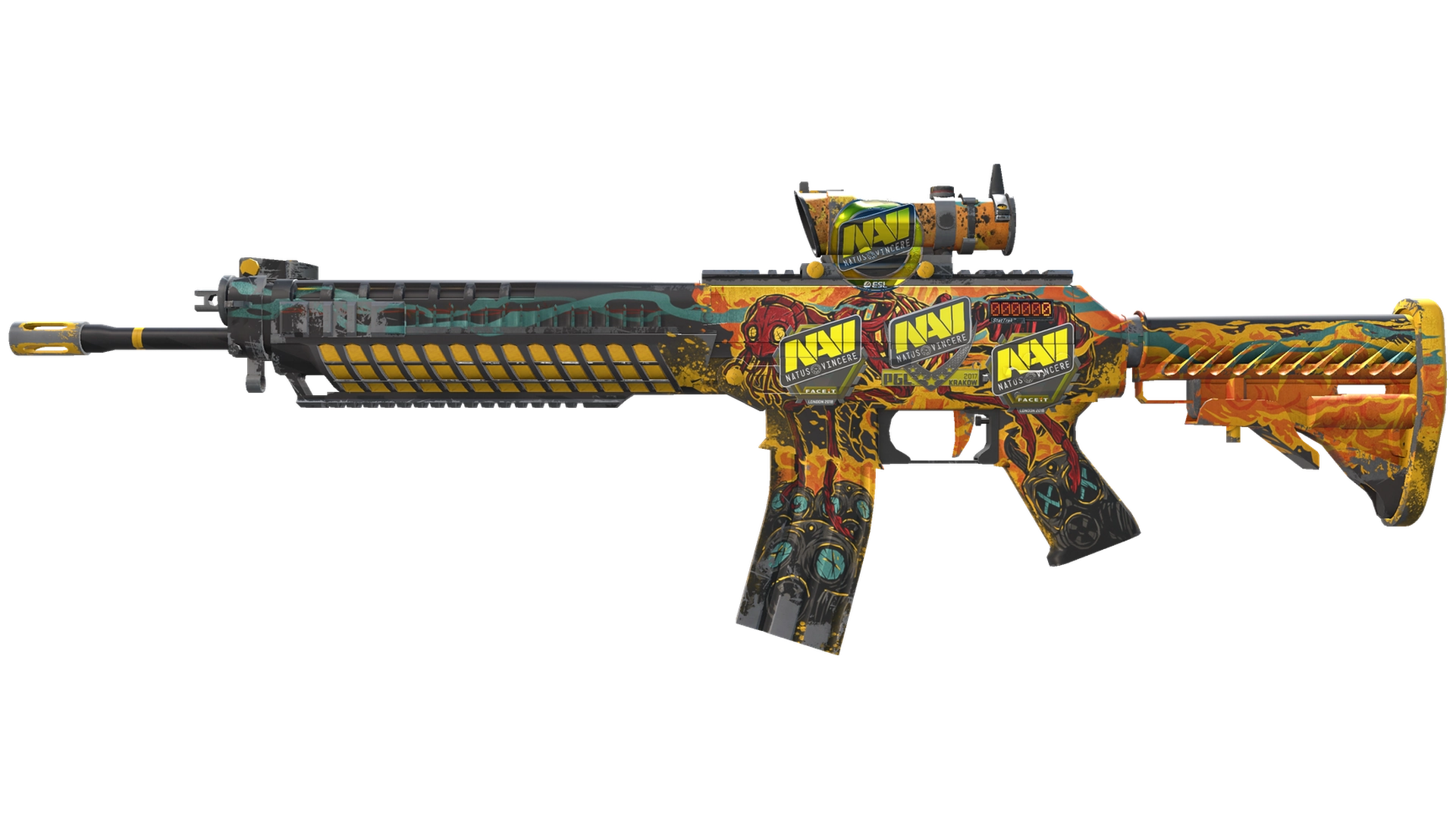 StatTrak™ SG 553 | Colony IV (Minimal Wear)