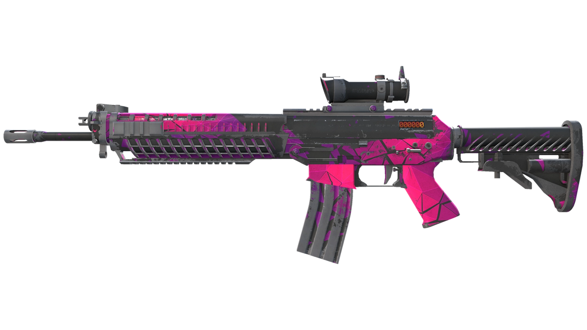 StatTrak™ SG 553 | Pulse (Well-Worn)