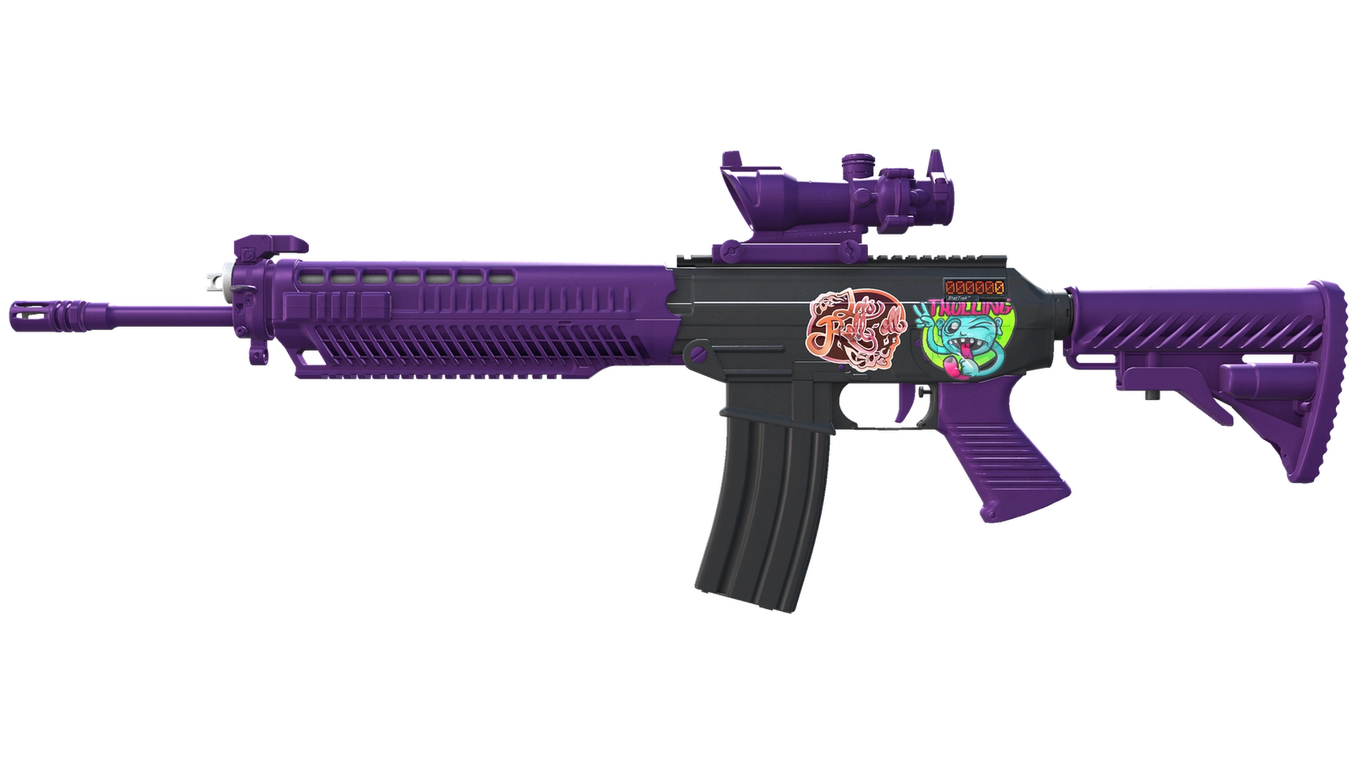 StatTrak™ SG 553 | Ультрафиолет (Прямо с завода)
