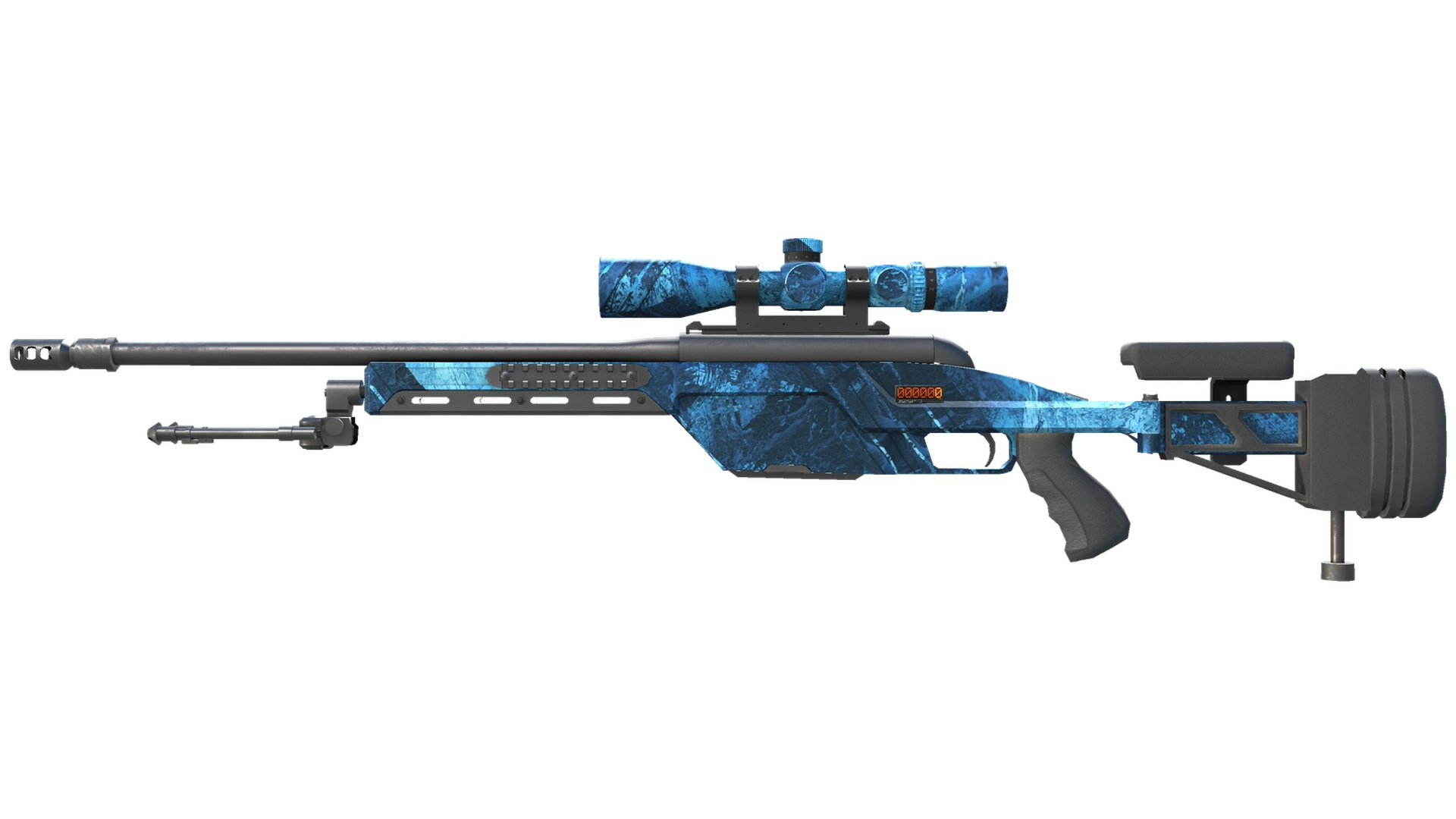 StatTrak™ SSG 08 | Abyss (Minimal Wear)