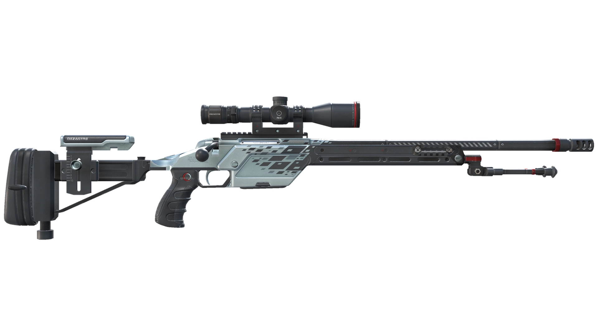 StatTrak™ SSG 08 | Dezastre (Minimal Wear)