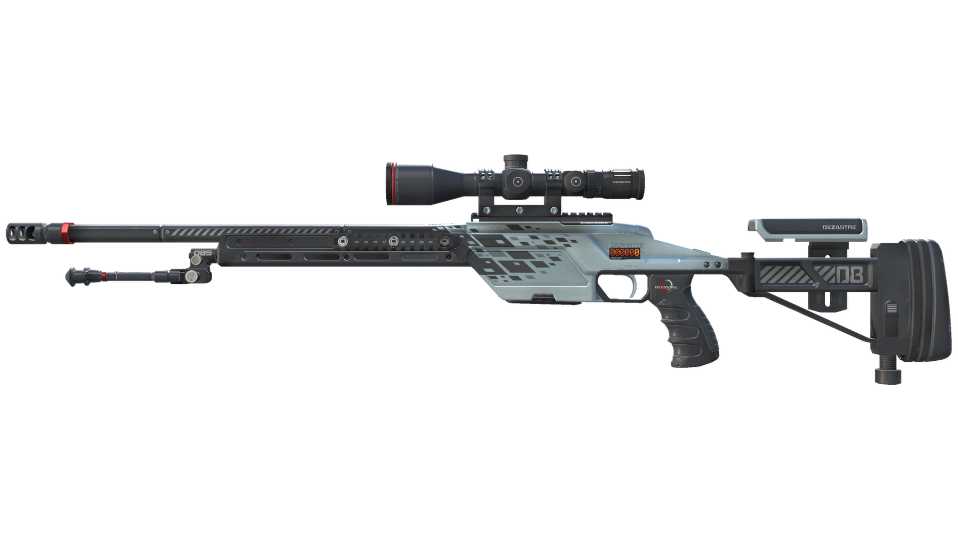 StatTrak™ SSG 08 | Dezastre (Minimal Wear)