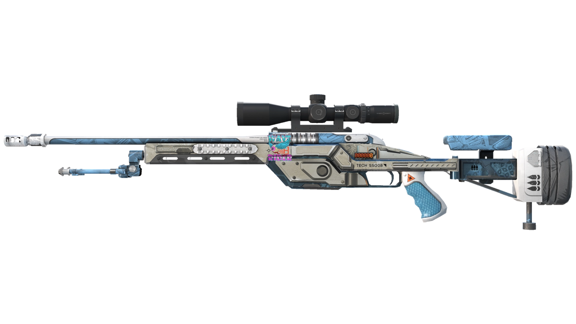 StatTrak™ SSG 08 | Ghost Crusader (Factory New)