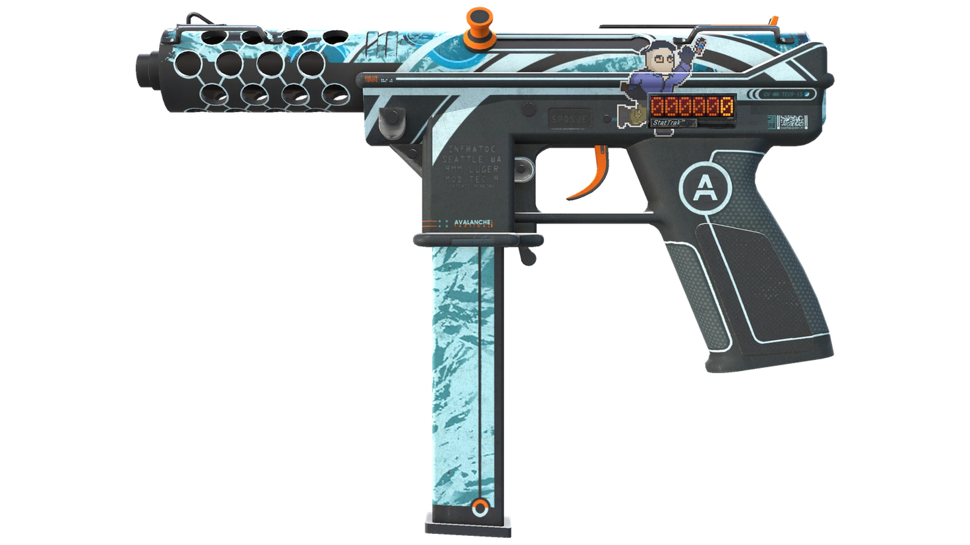 StatTrak™ Tec-9 | Avalanche (Field-Tested)