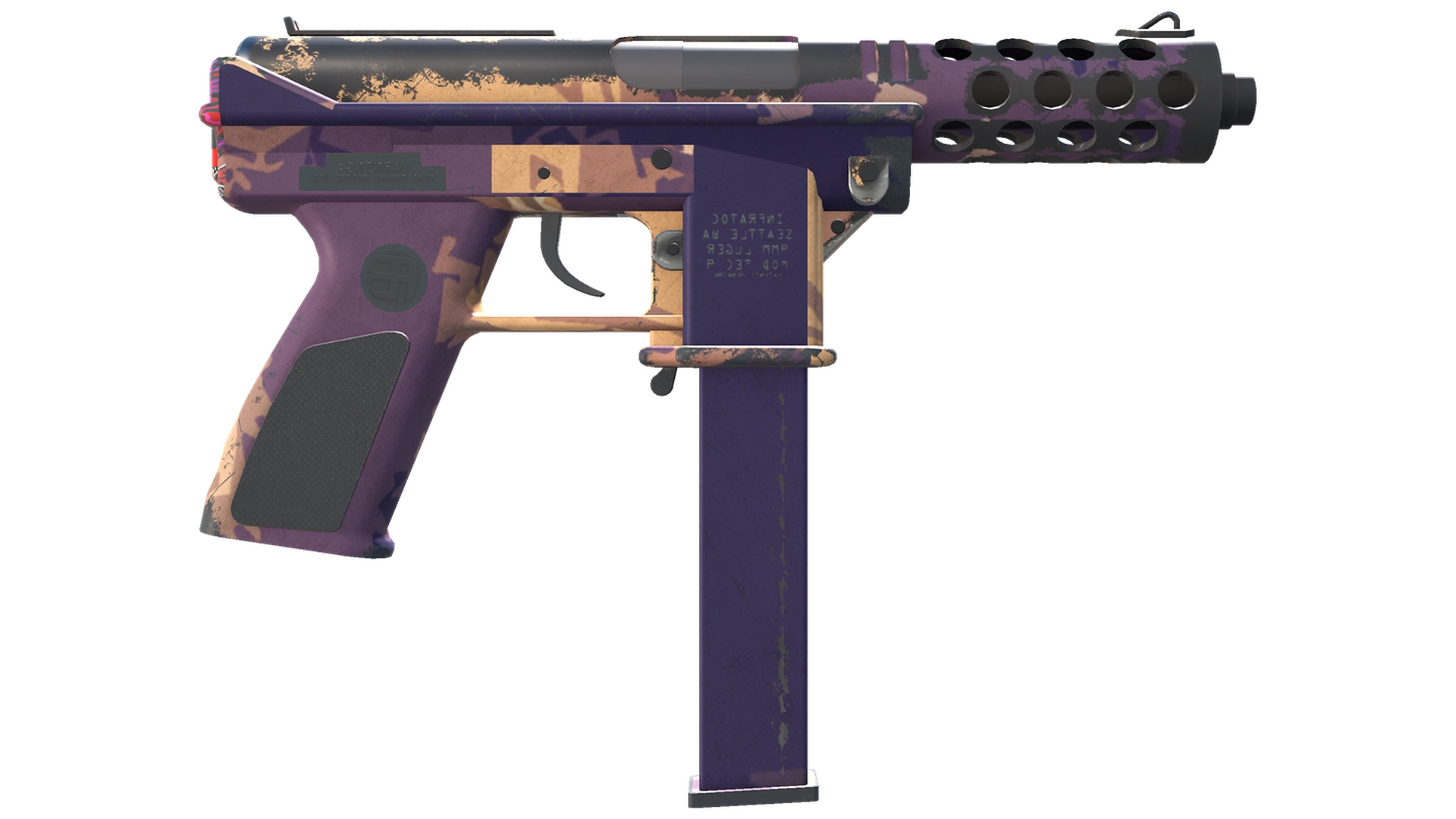 StatTrak™ Tec-9 | Песчаная буря (Поношенное)