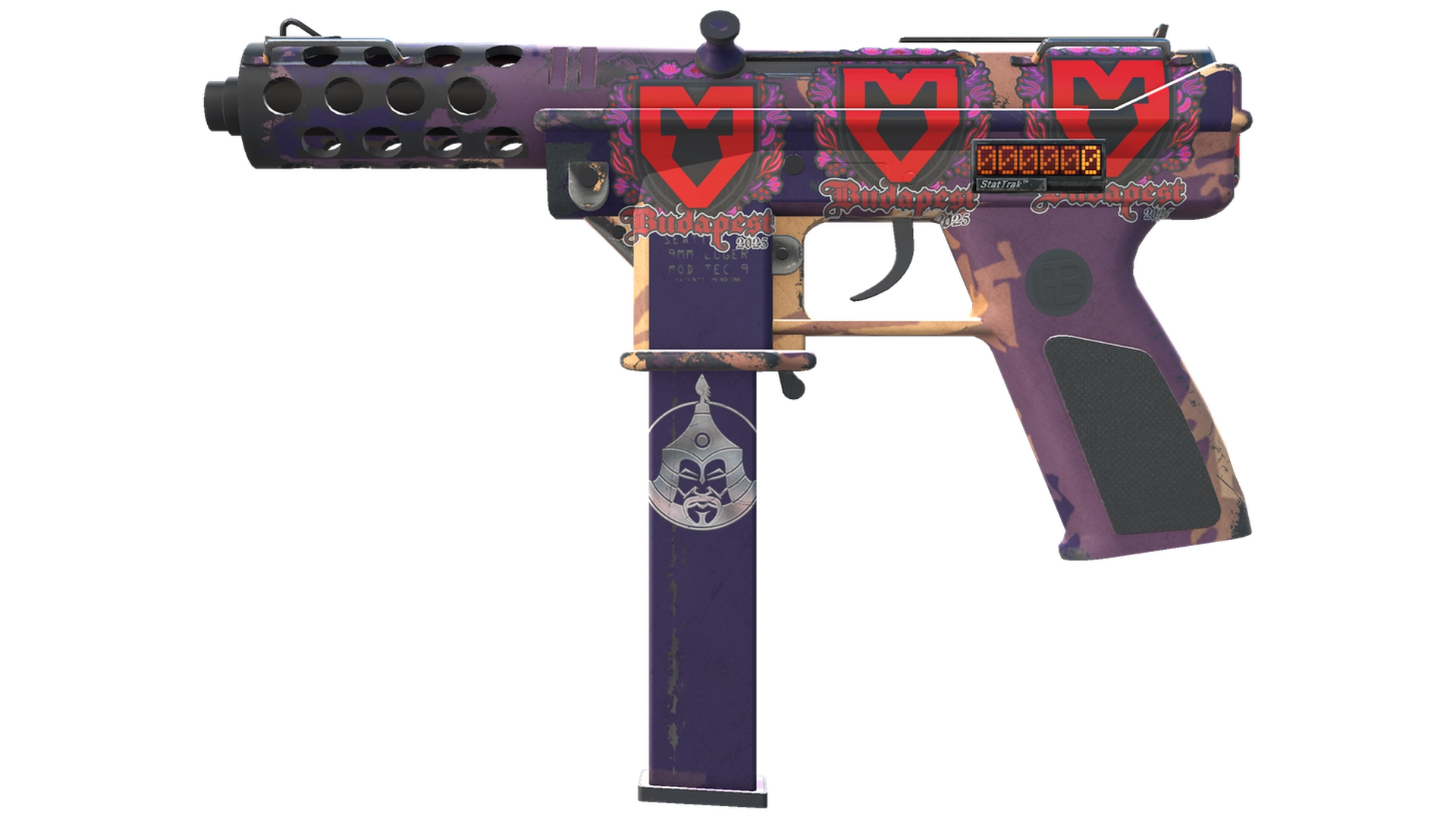 StatTrak™ Tec-9 | Песчаная буря (Поношенное)