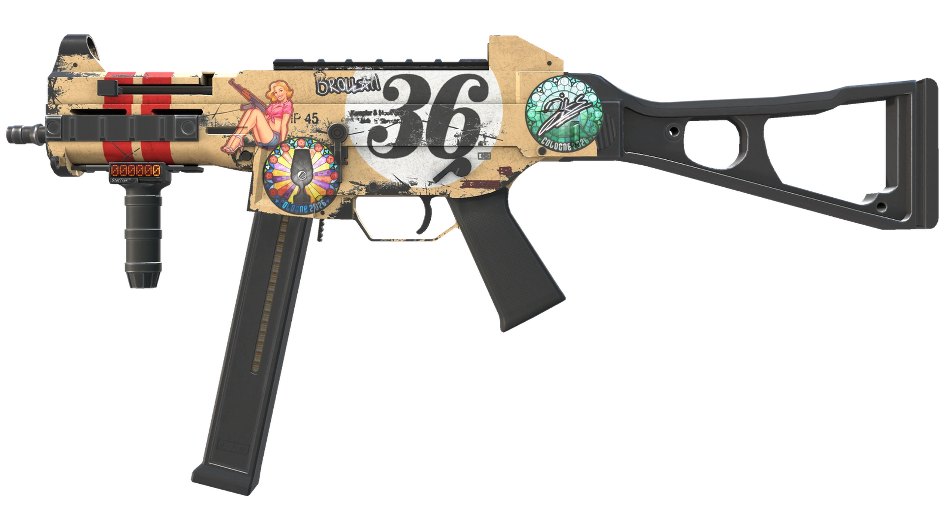 StatTrak™ UMP-45 | Grand Prix (Field-Tested)