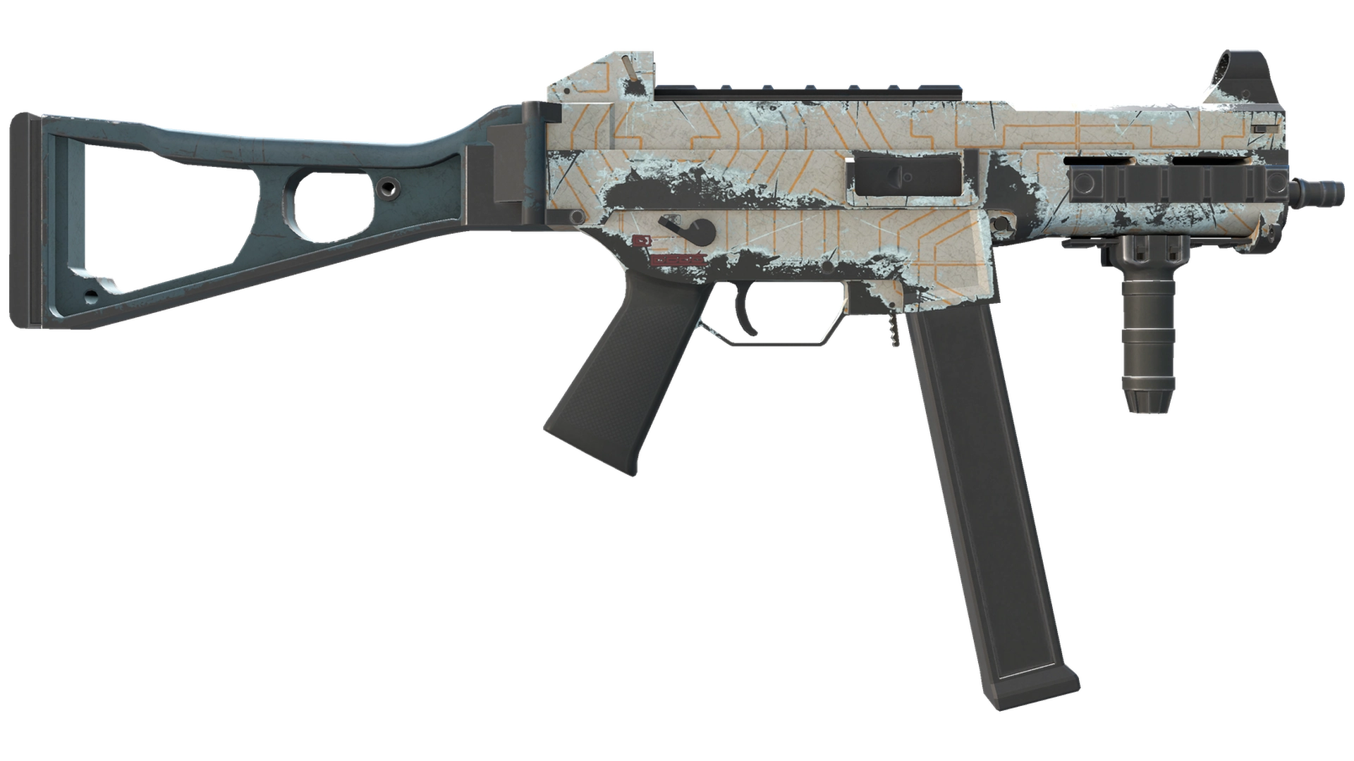 StatTrak™ UMP-45 | Labyrinth (Well-Worn)