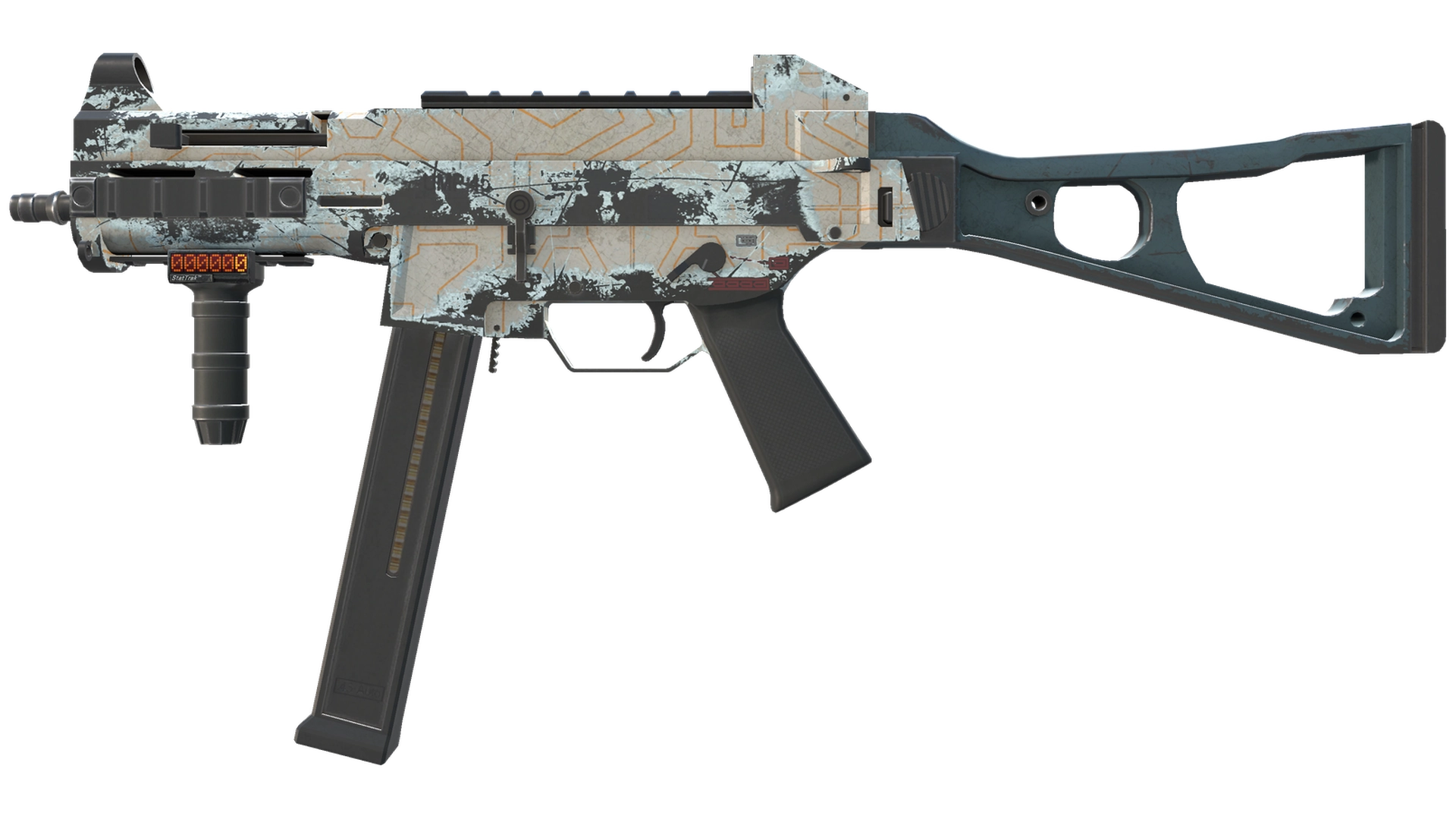 StatTrak™ UMP-45 | Labyrinth (Well-Worn)