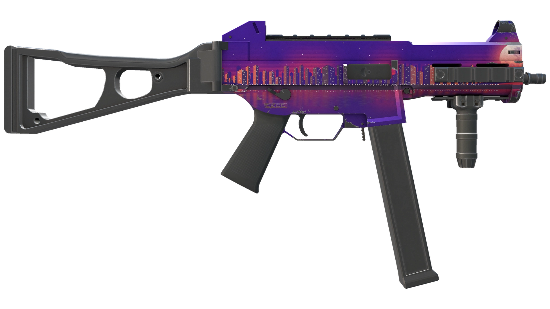 StatTrak™ UMP-45 | Лунная ночь (После полевых испытаний)