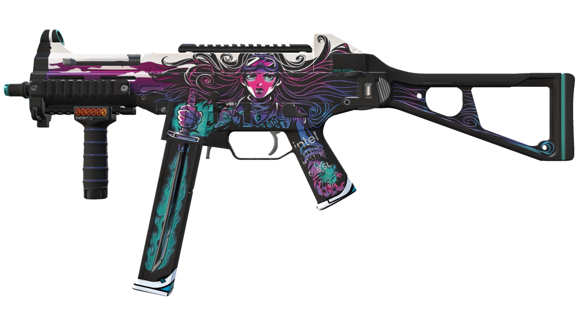 StatTrak™ UMP-45 | Neo-Noir (Factory New)