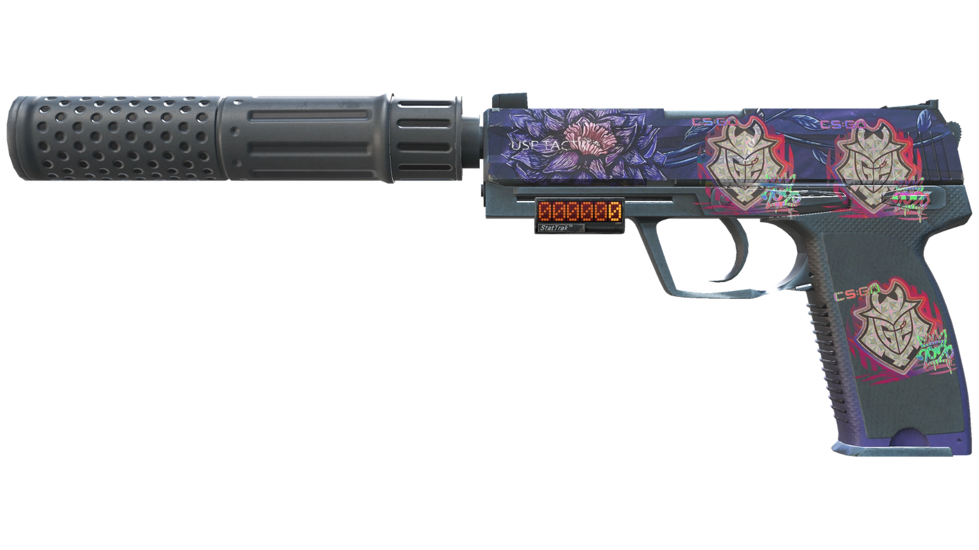 StatTrak™ USP-S | Black Lotus (Field-Tested)