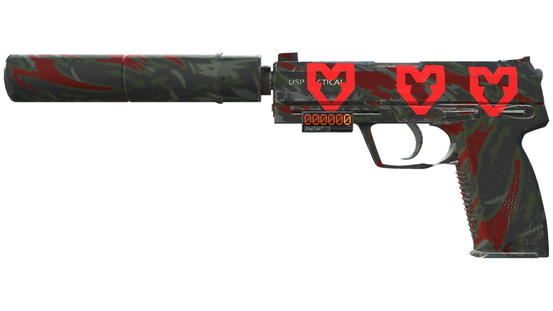 StatTrak™ USP-S | Кровавый тигр (После полевых испытаний)