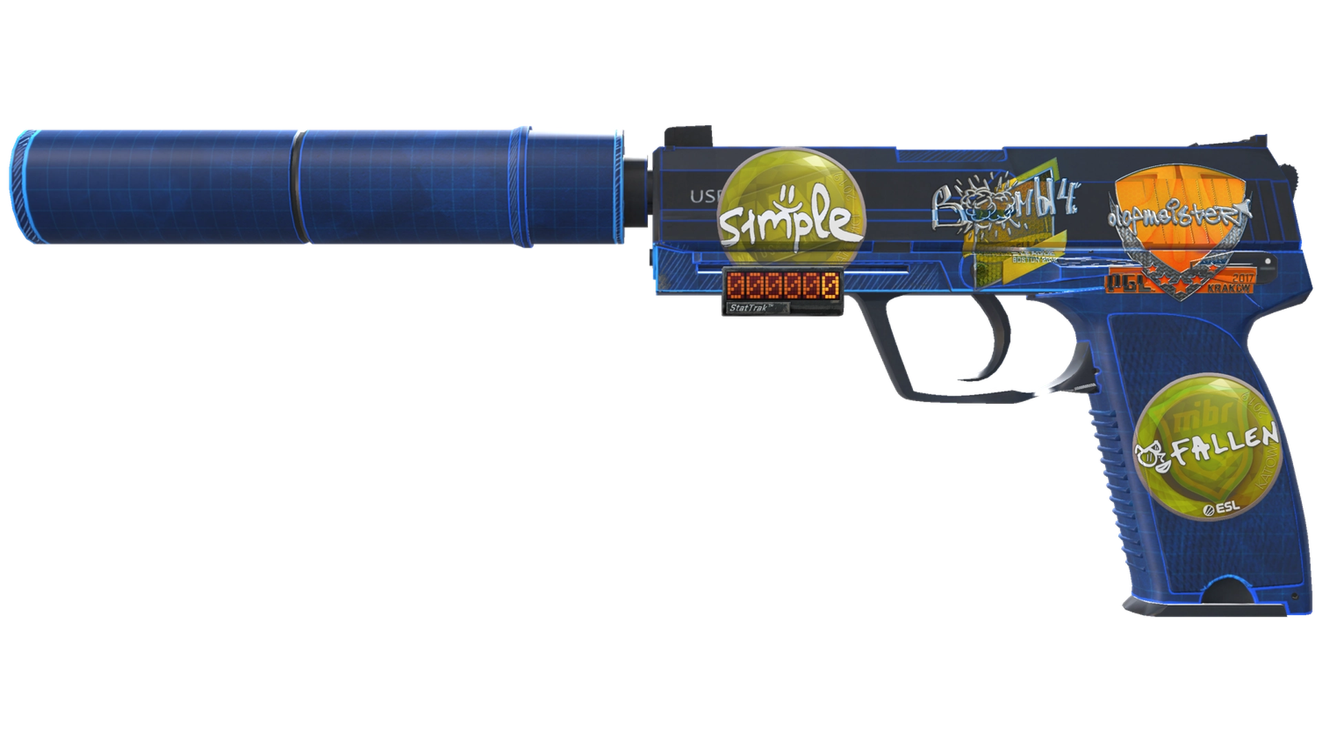 StatTrak™ USP-S | Blueprint (Minimal Wear)