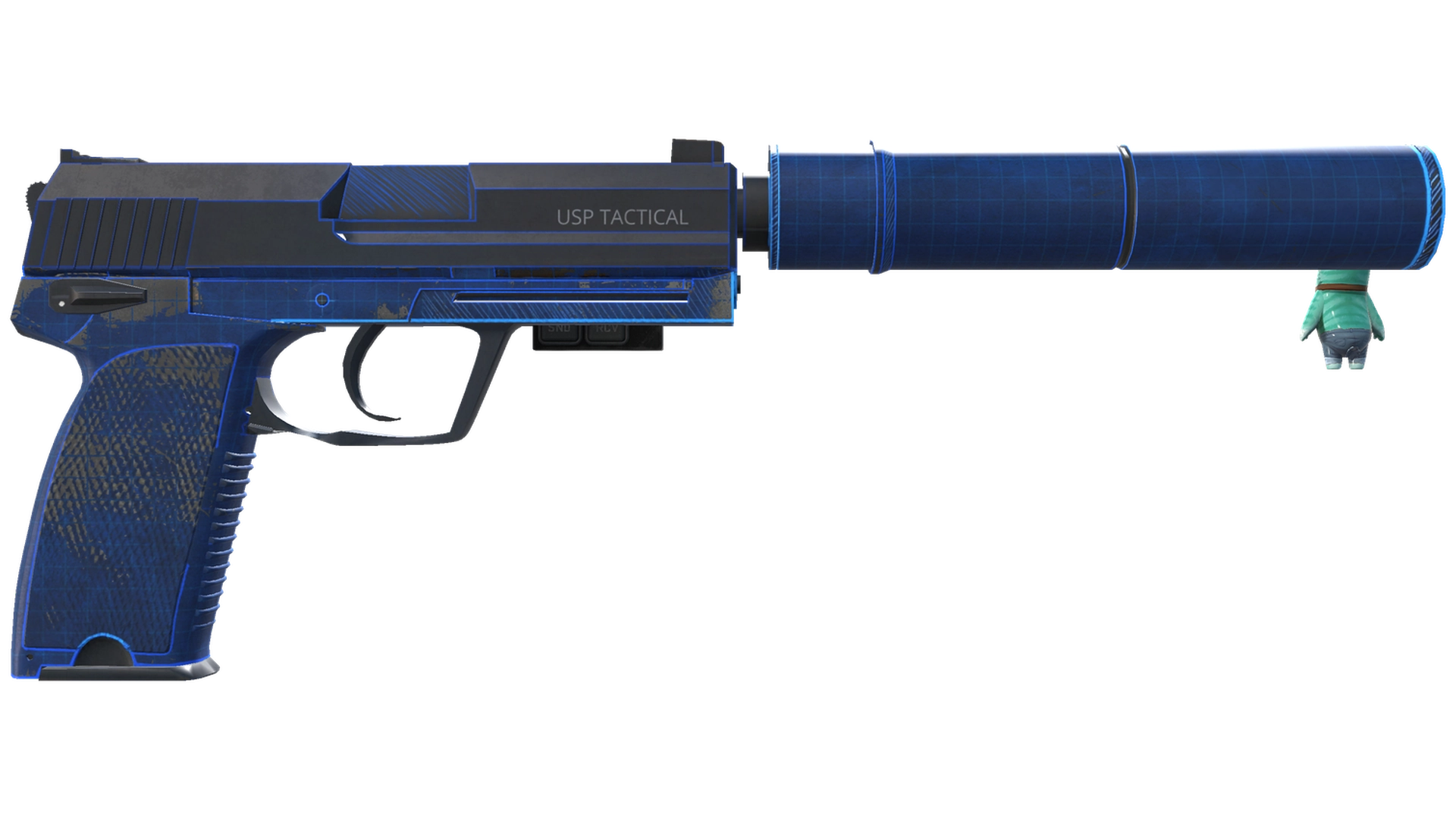 StatTrak™ USP-S | Blueprint (Well-Worn)