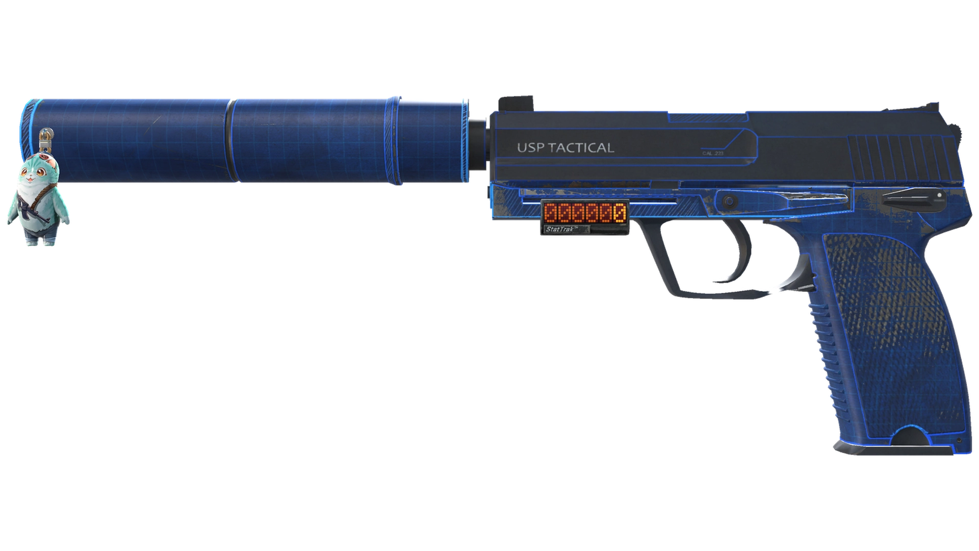 StatTrak™ USP-S | Blueprint (Well-Worn)