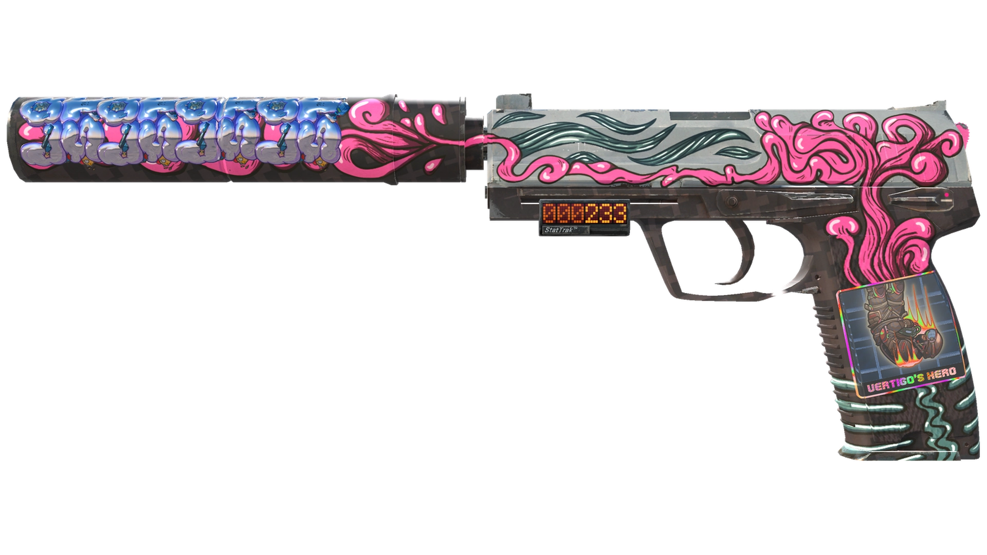 StatTrak™ USP-S | Извилины (После полевых испытаний)