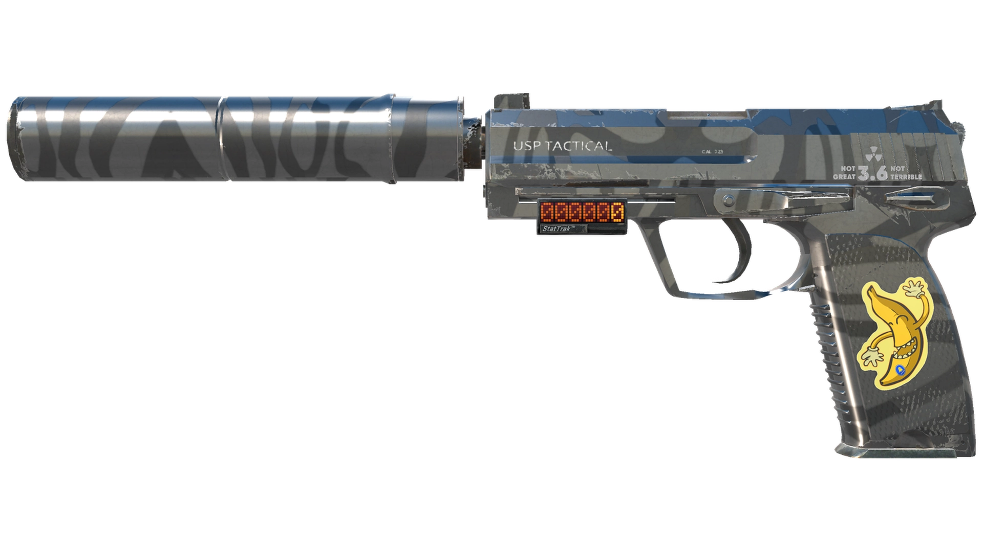 StatTrak™ USP-S | Тёмная вода (Немного поношенное)