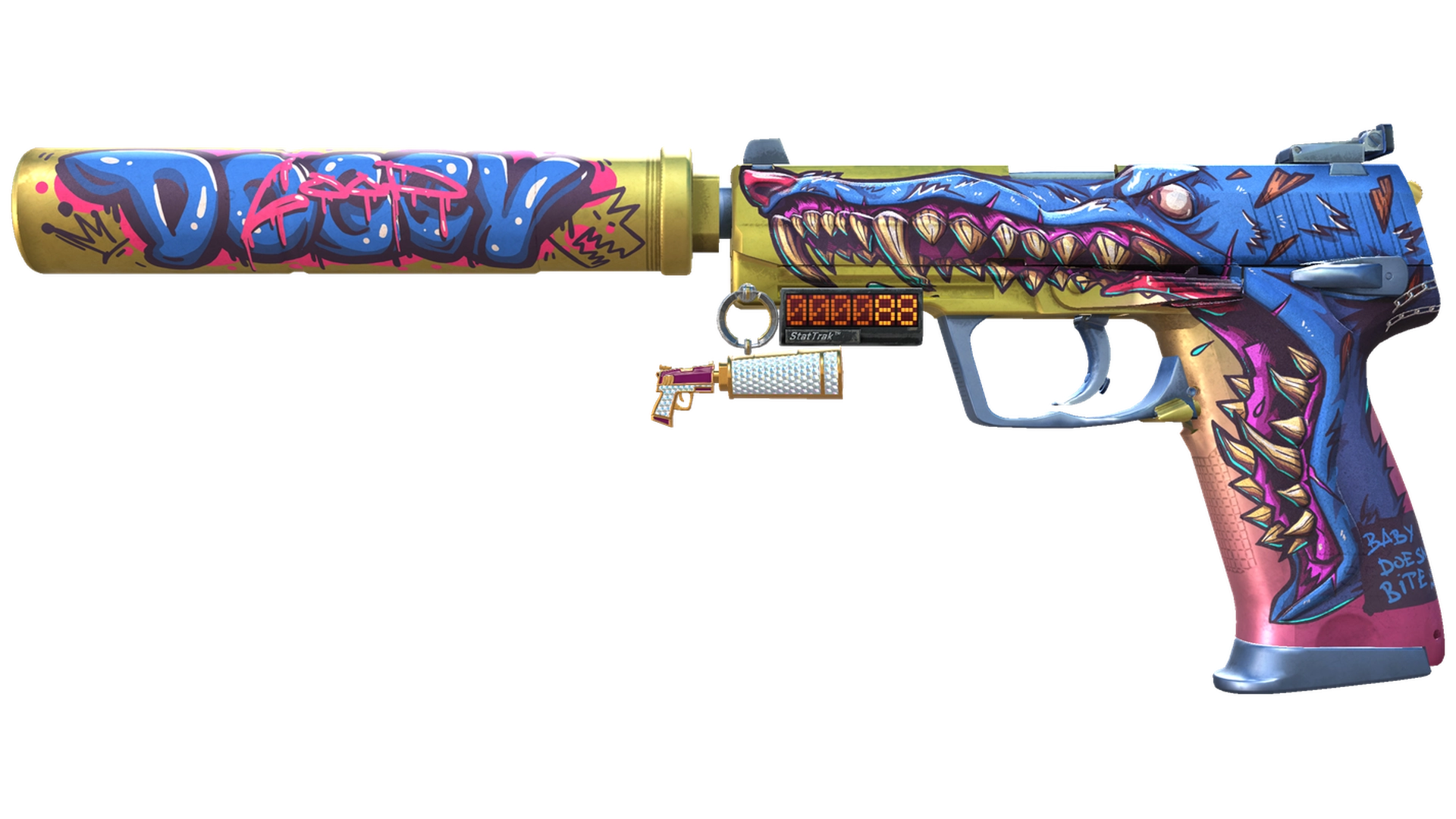 StatTrak™ USP-S | Jawbreaker (После полевых испытаний)