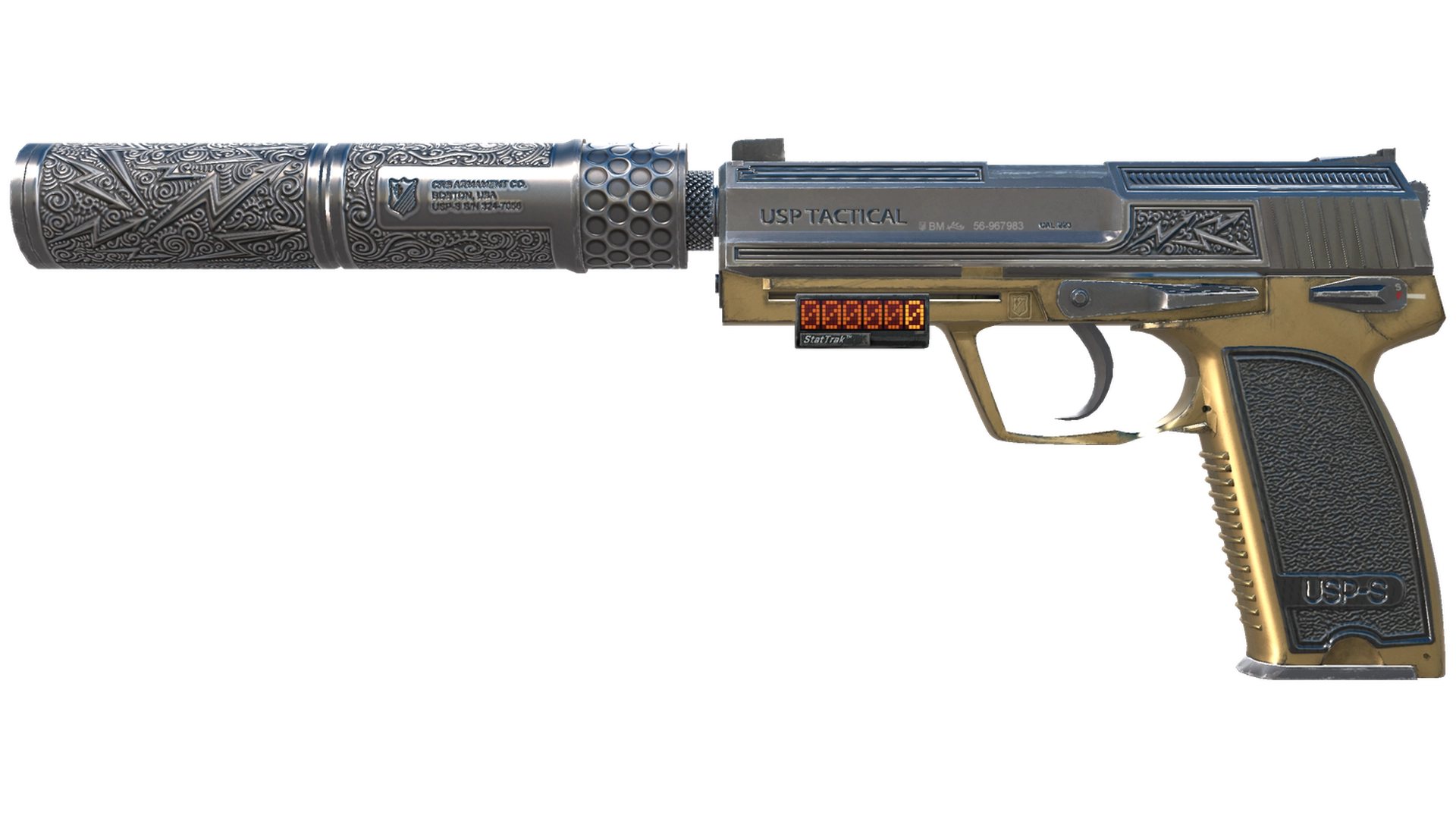 StatTrak™ USP-S | Проводник (Прямо с завода)
