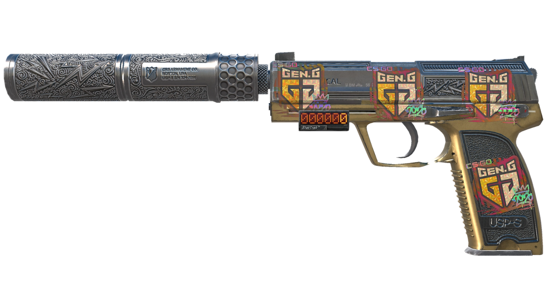 StatTrak™ USP-S | Lead Conduit (Minimal Wear)