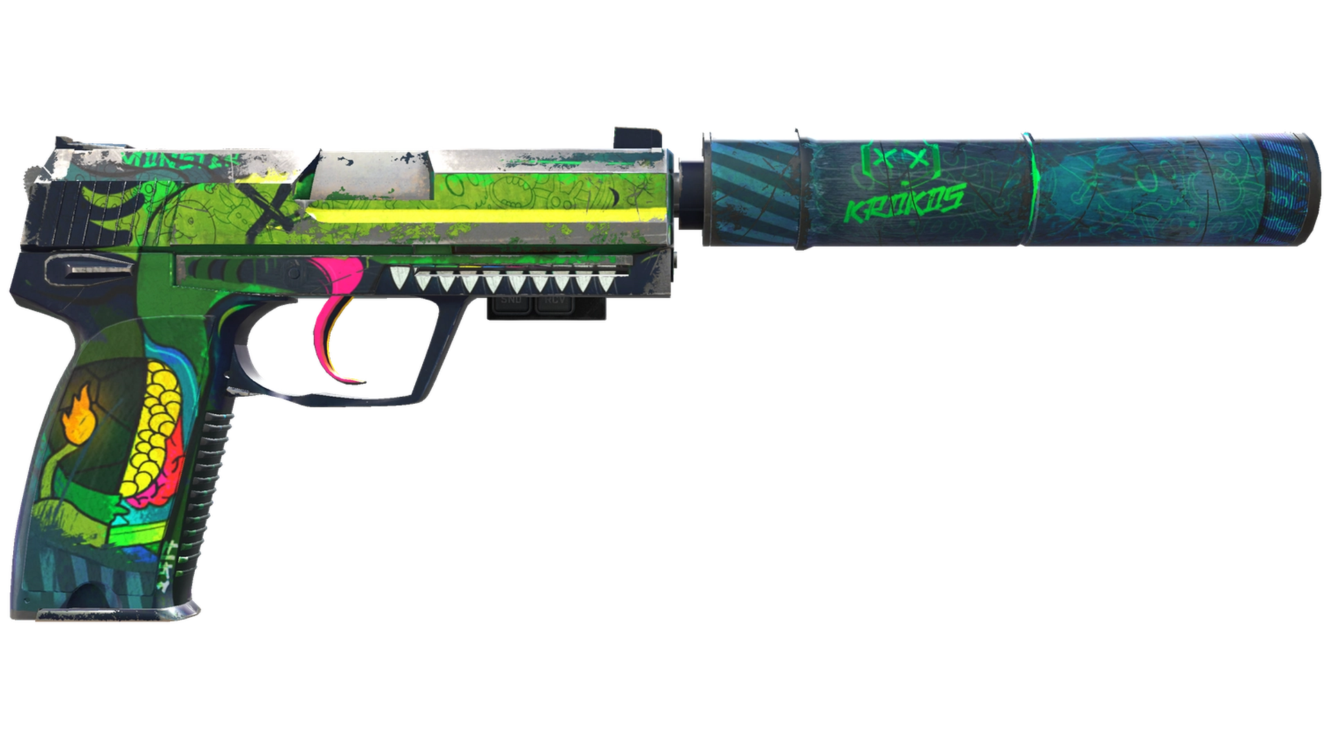 StatTrak™ USP-S | Monster Mashup (Well-Worn)