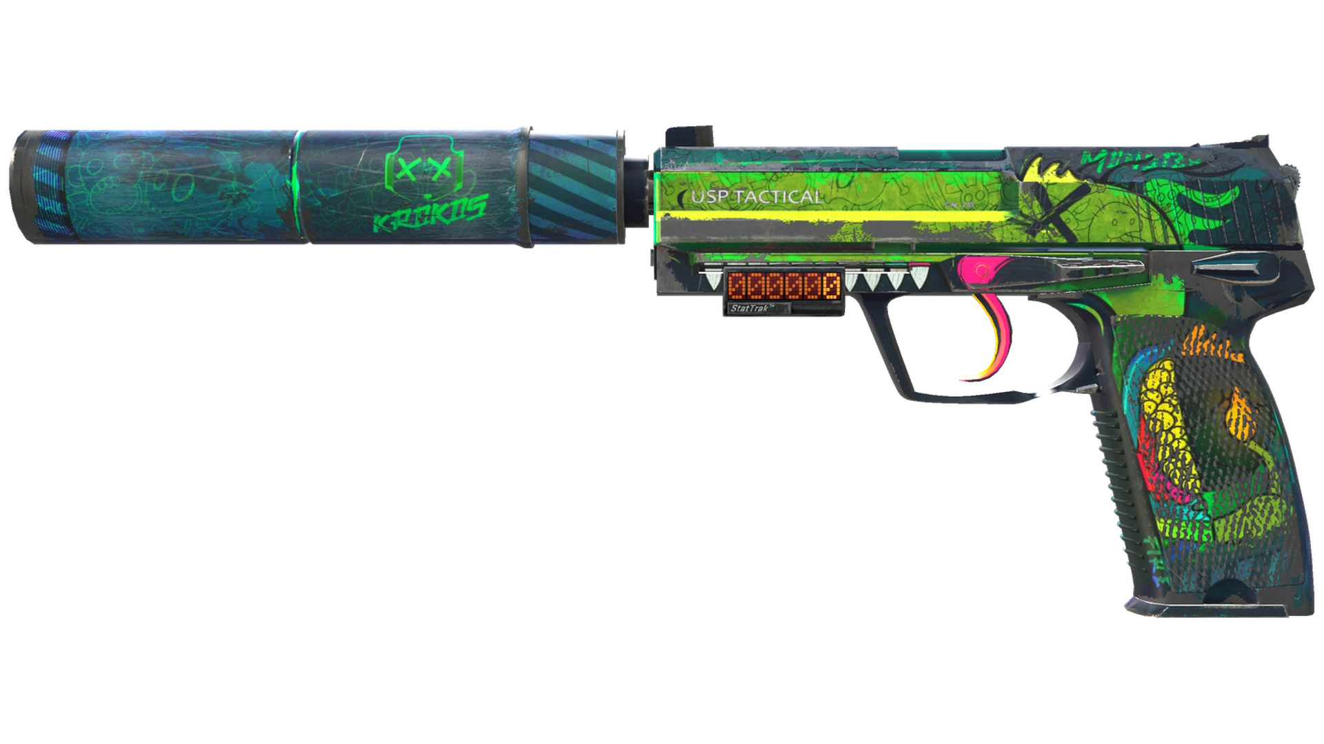 StatTrak™ USP-S | Monster Mashup (Well-Worn)