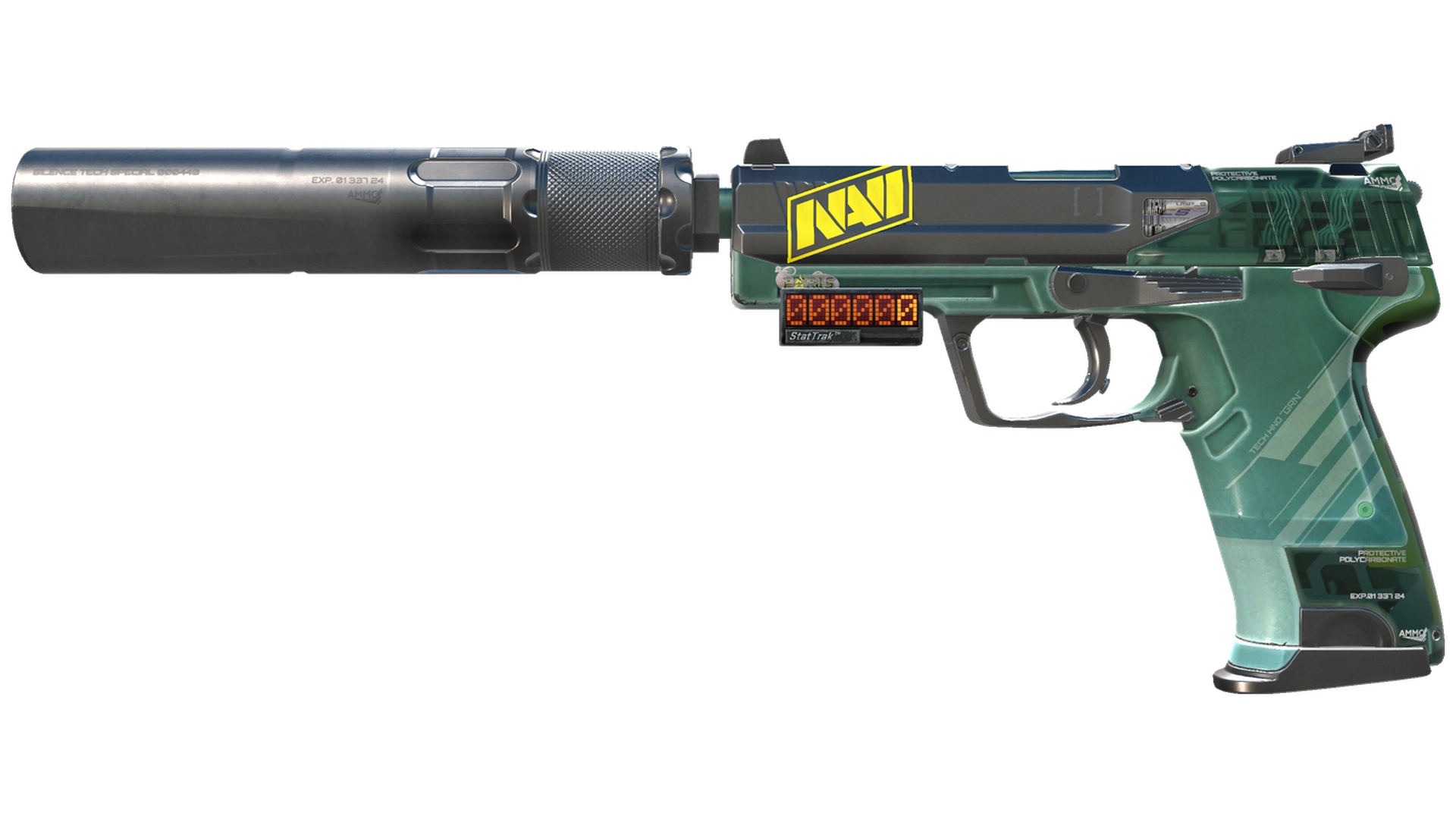 StatTrak™ USP-S | PC-GRN (Minimal Wear)