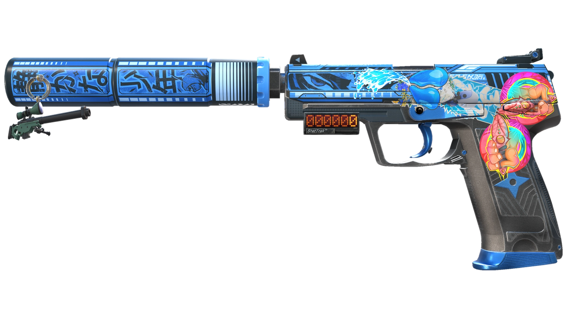 StatTrak™ USP-S | Бесшумный выстрел (Прямо с завода)