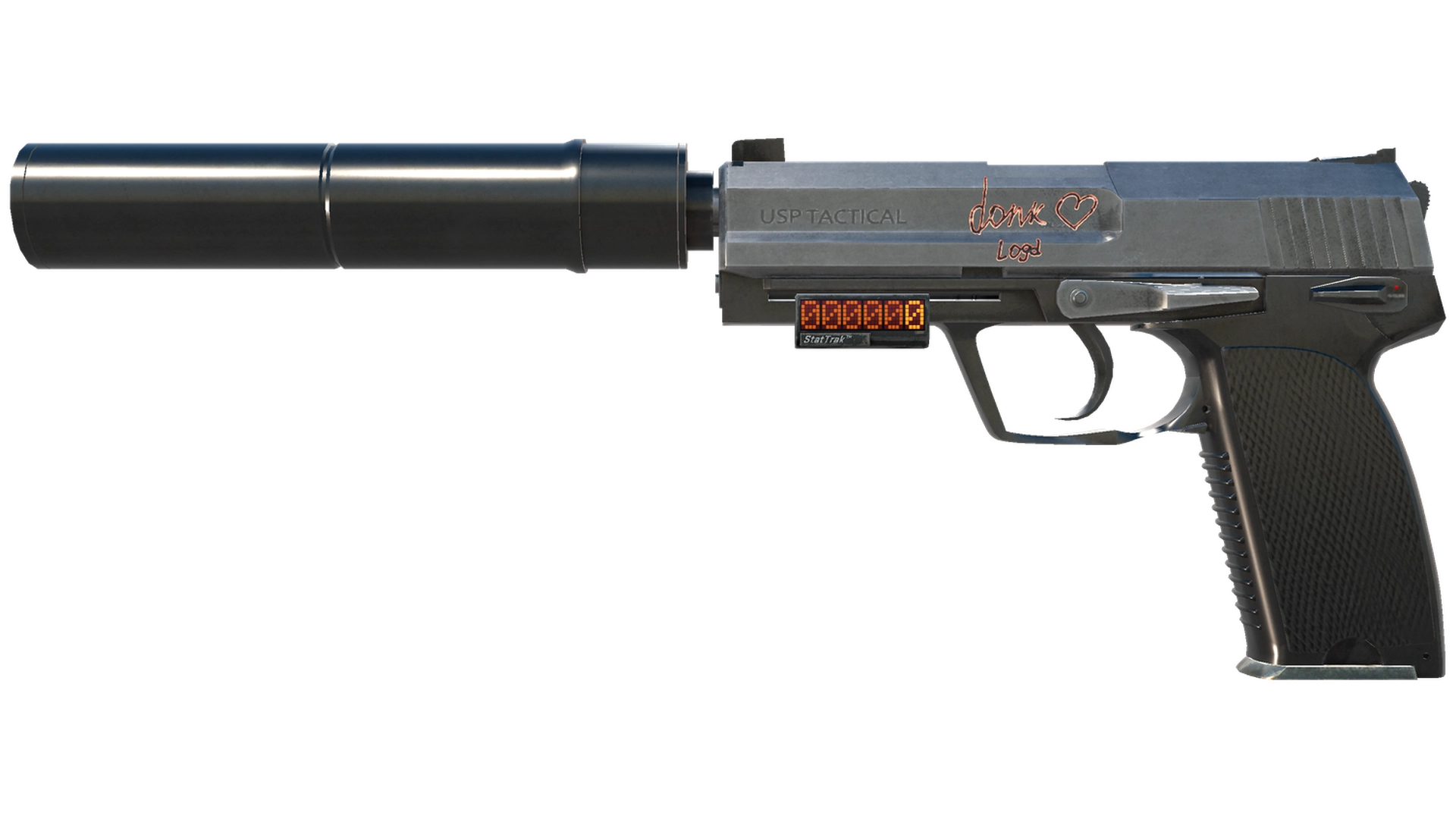 StatTrak™ USP-S | Stainless (Field-Tested)