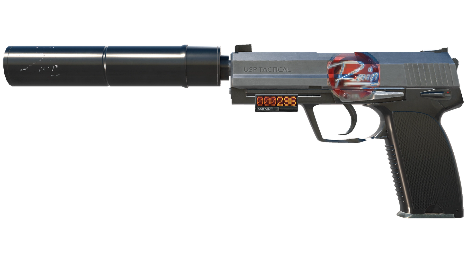 StatTrak™ USP-S | Нержавейка (Немного поношенное)