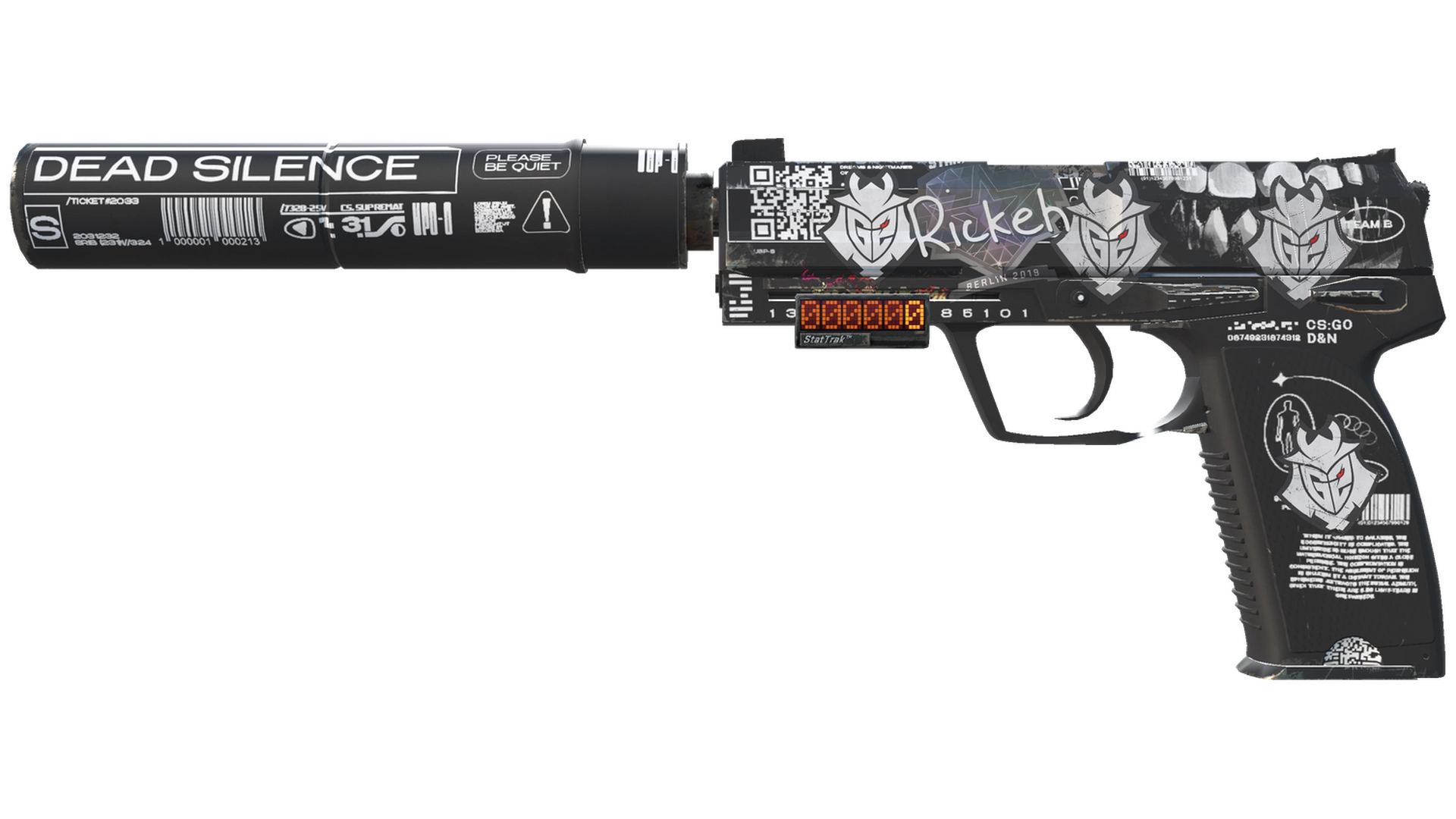 StatTrak™ USP-S | Ticket to Hell (Minimal Wear)