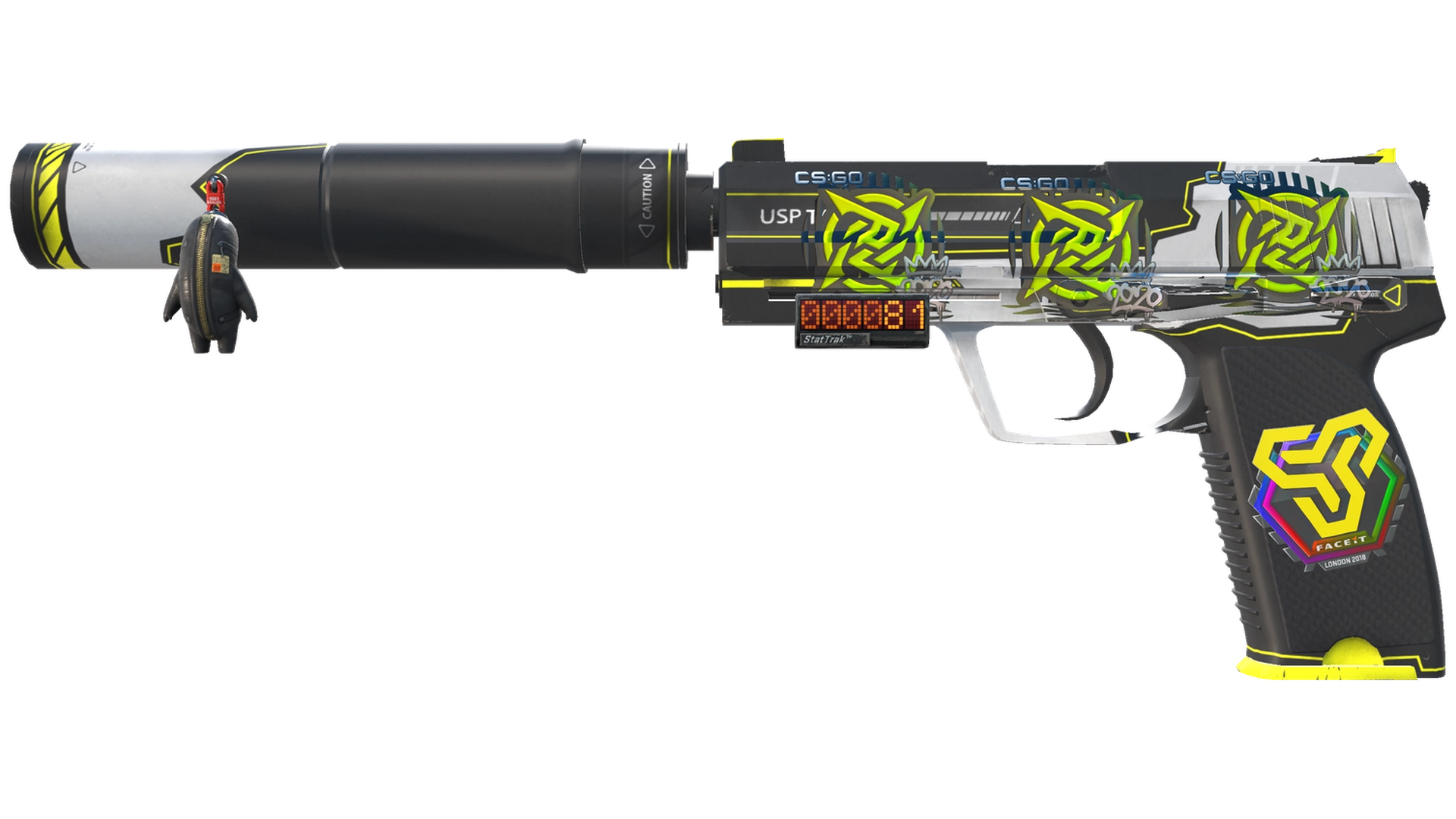 StatTrak™ USP-S | Закрученный (Прямо с завода)