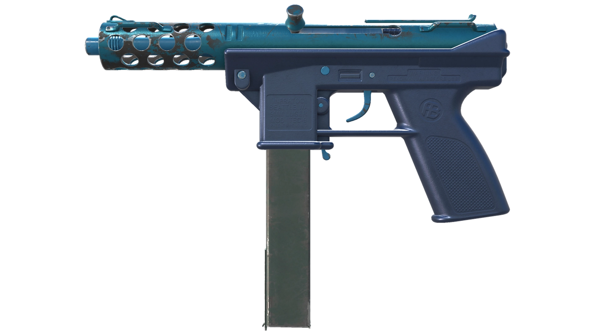 Tec-9 | Blue Blast (Field-Tested)