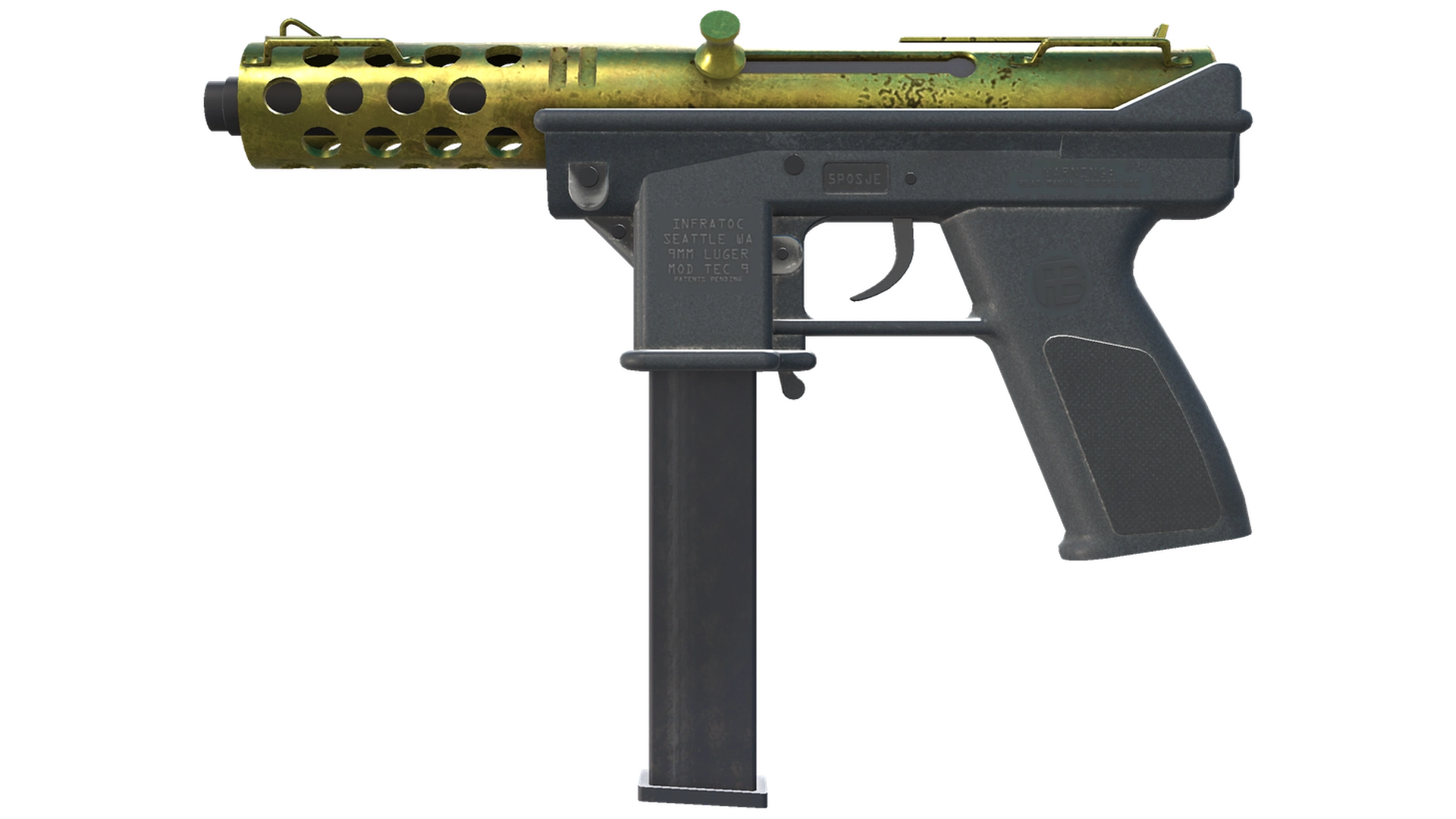 Tec-9 | Латунь (После полевых испытаний)