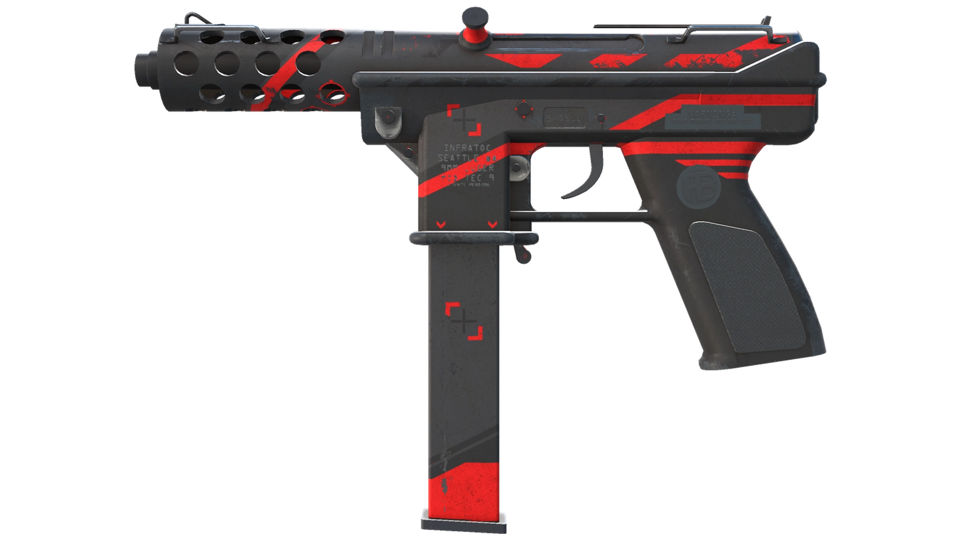 Tec-9 | Isaac (Battle-Scarred)