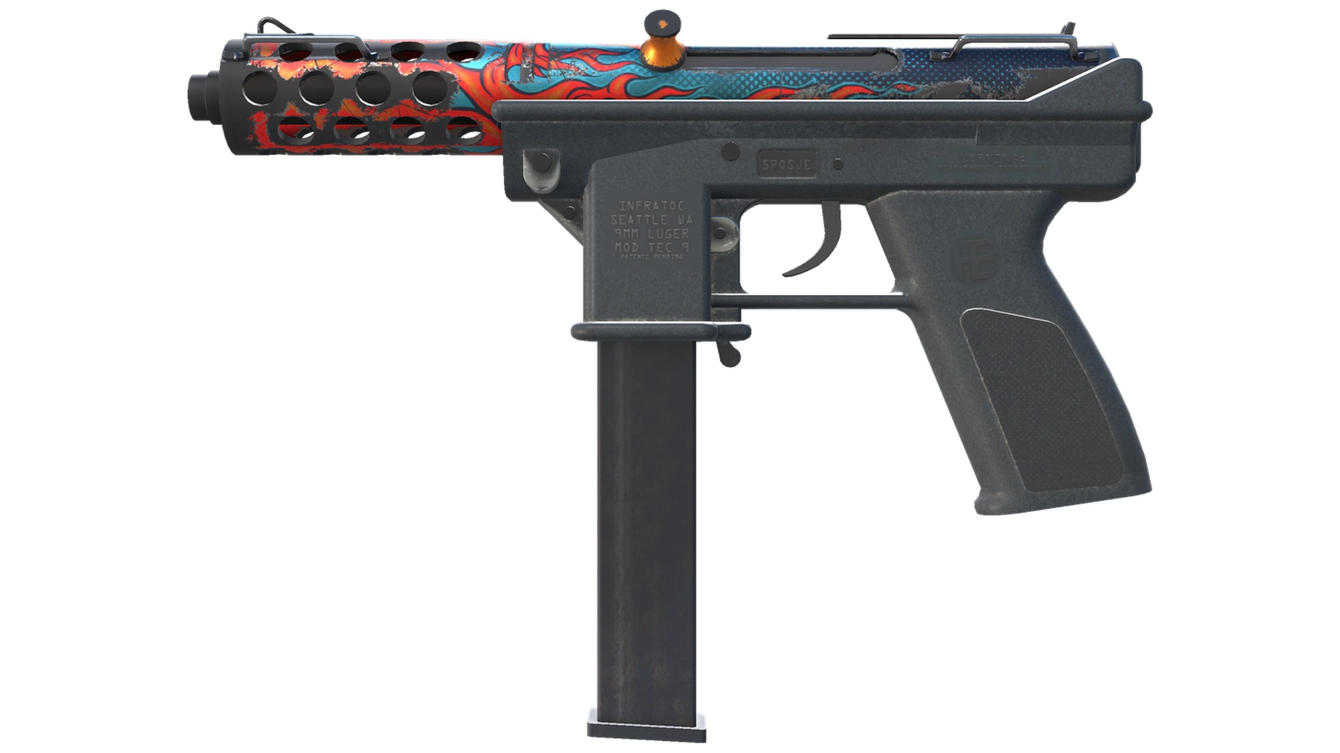Tec-9 | Re-Entry (Well-Worn)
