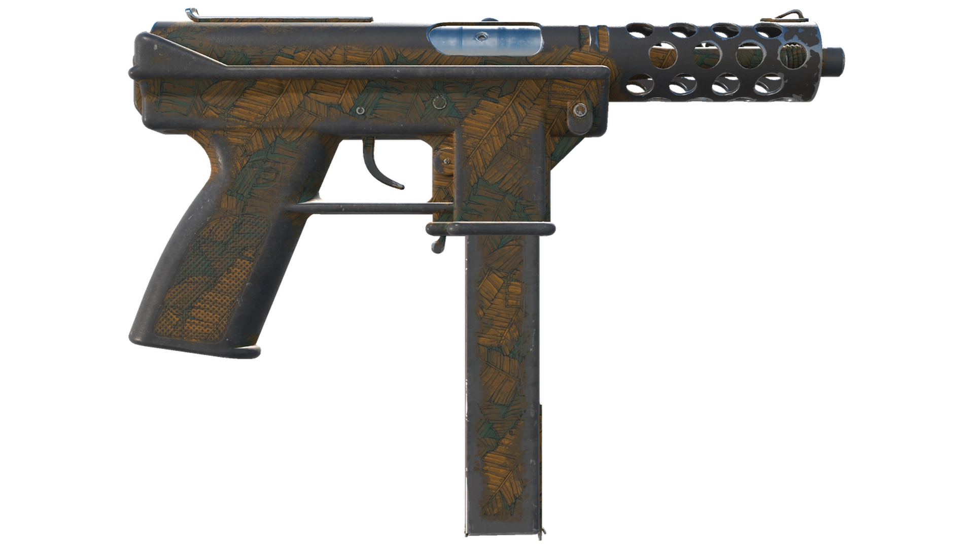 Tec-9 | Rust Leaf (Battle-Scarred)