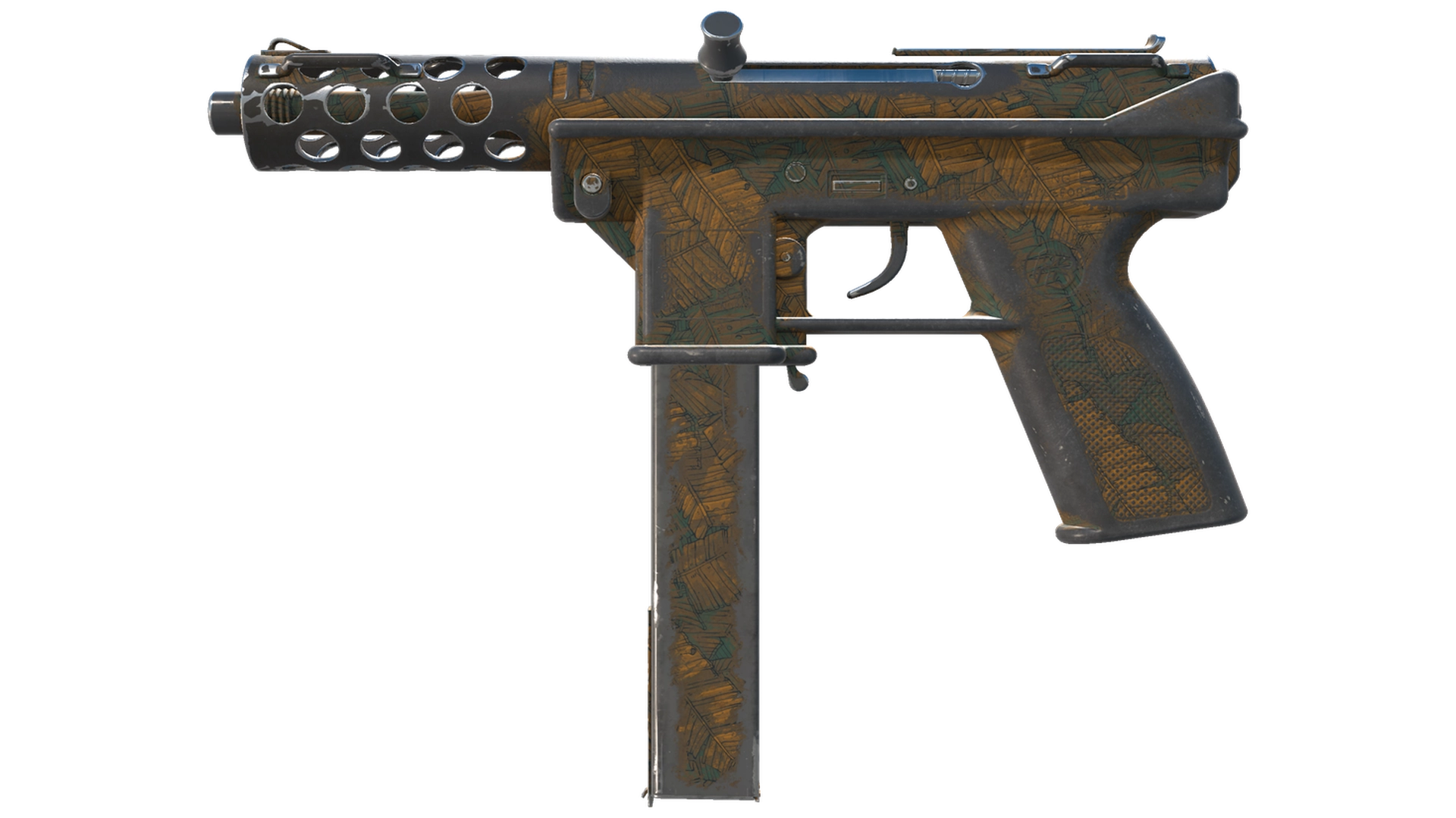 Tec-9 | Rust Leaf (Battle-Scarred)