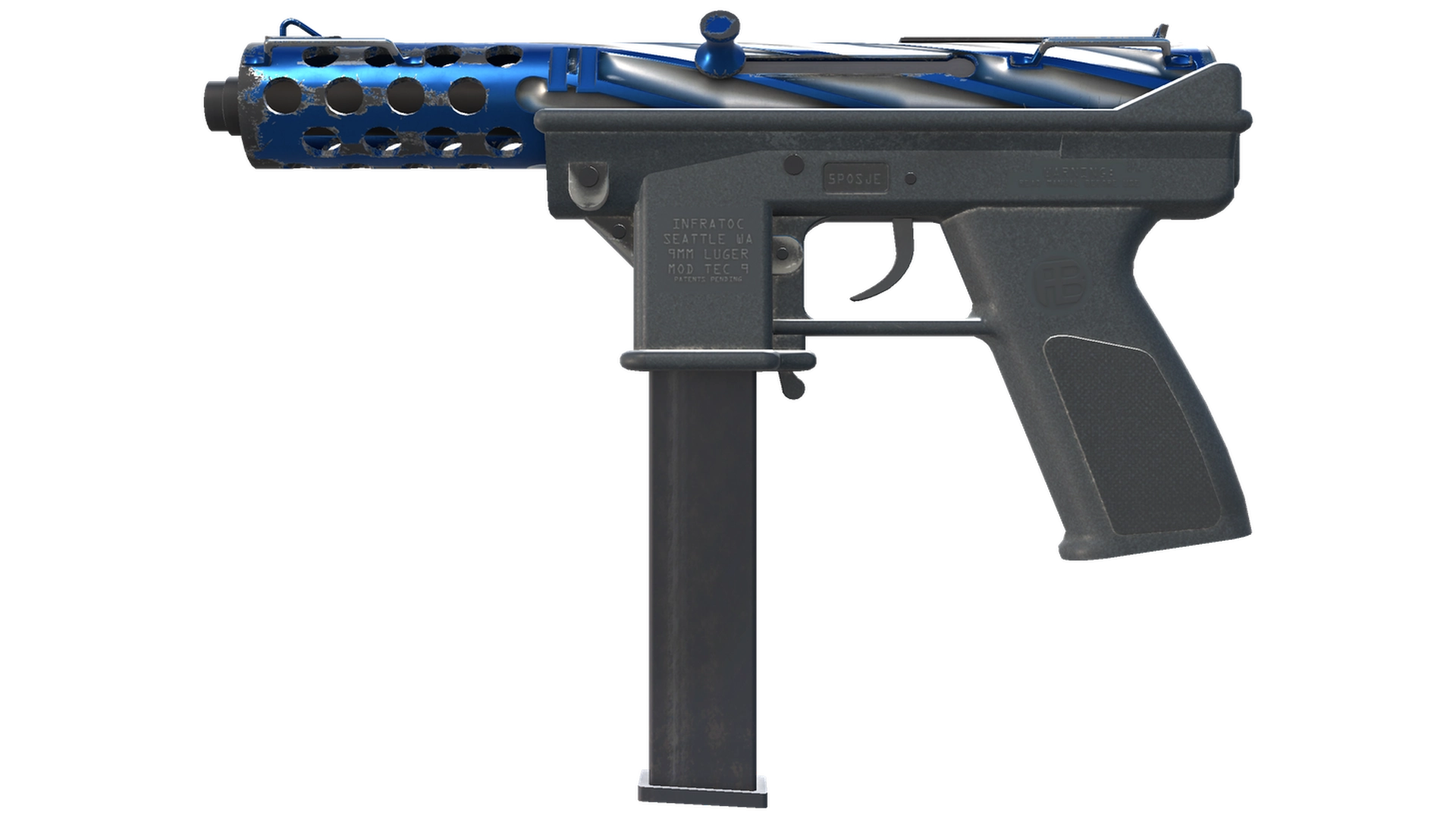 Tec-9 | Titanium Bit (Field-Tested)