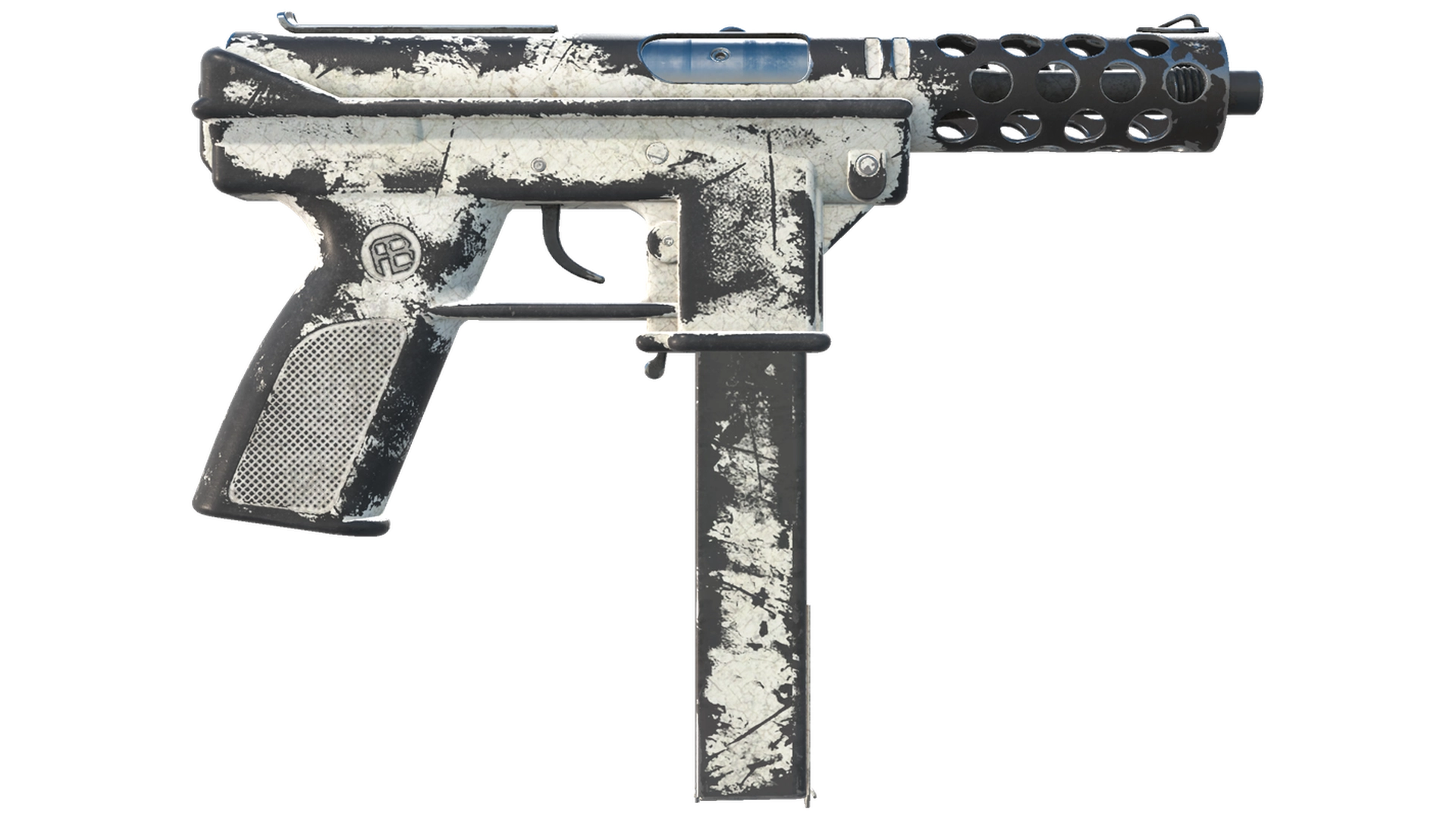 Tec-9 | Whiteout (Battle-Scarred)