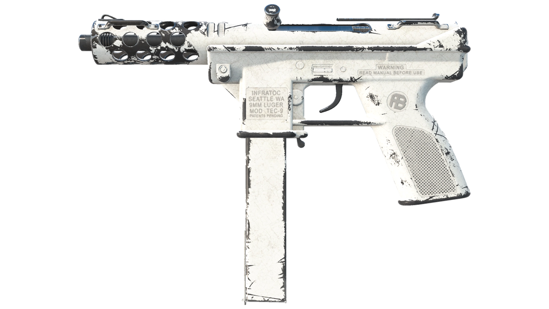 Tec-9 | Whiteout (Field-Tested)