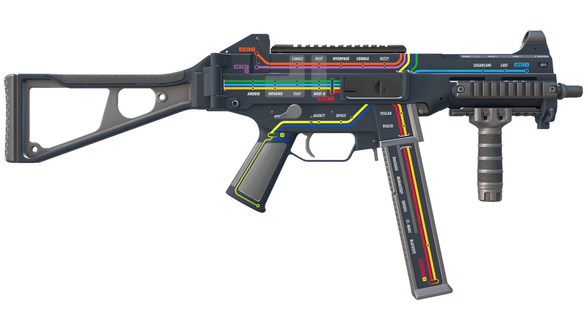 UMP-45 | Late Night Transit (Factory New)